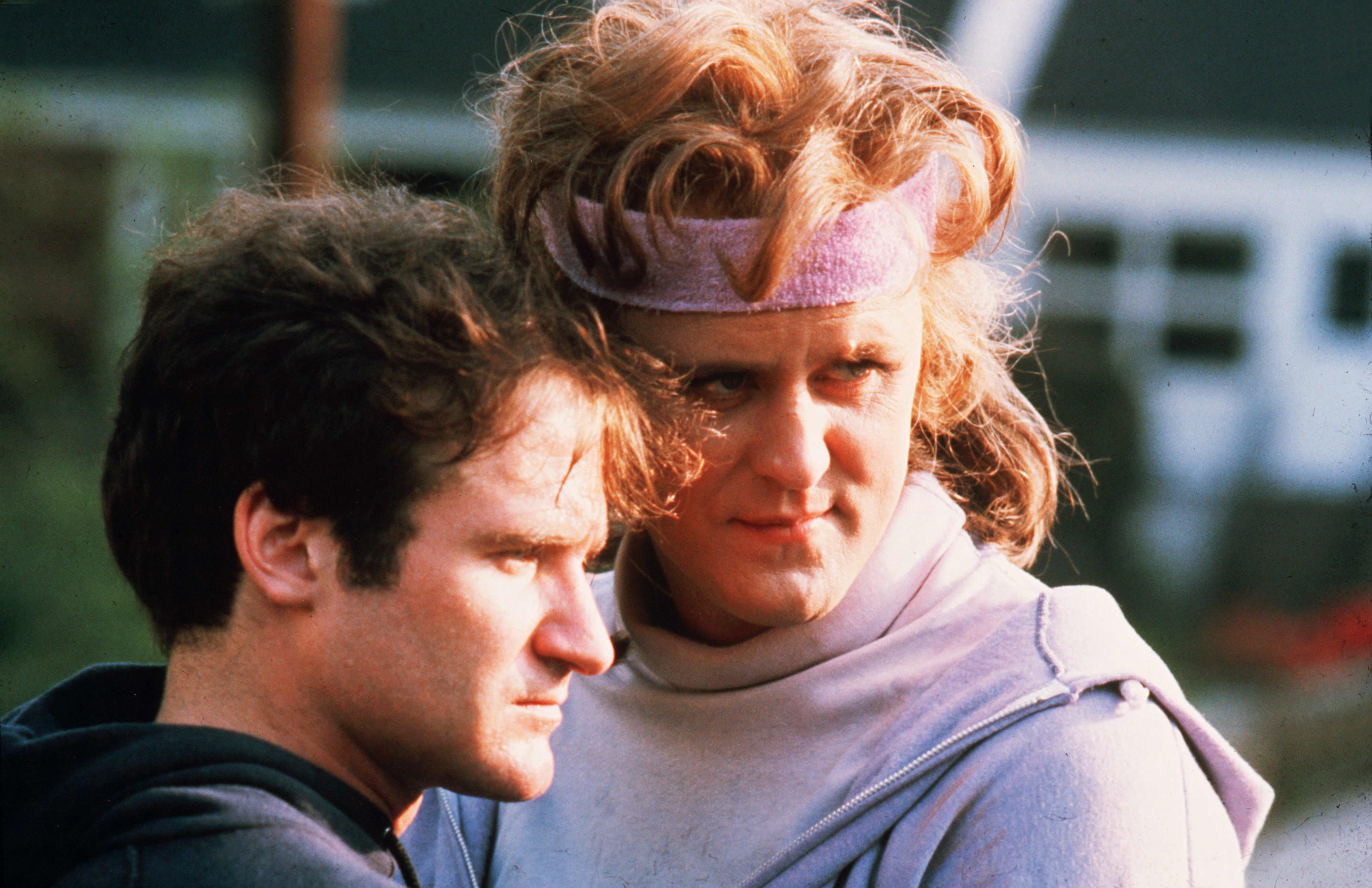 Robin Williams and John Lithgow in ‘The World According to Garp’