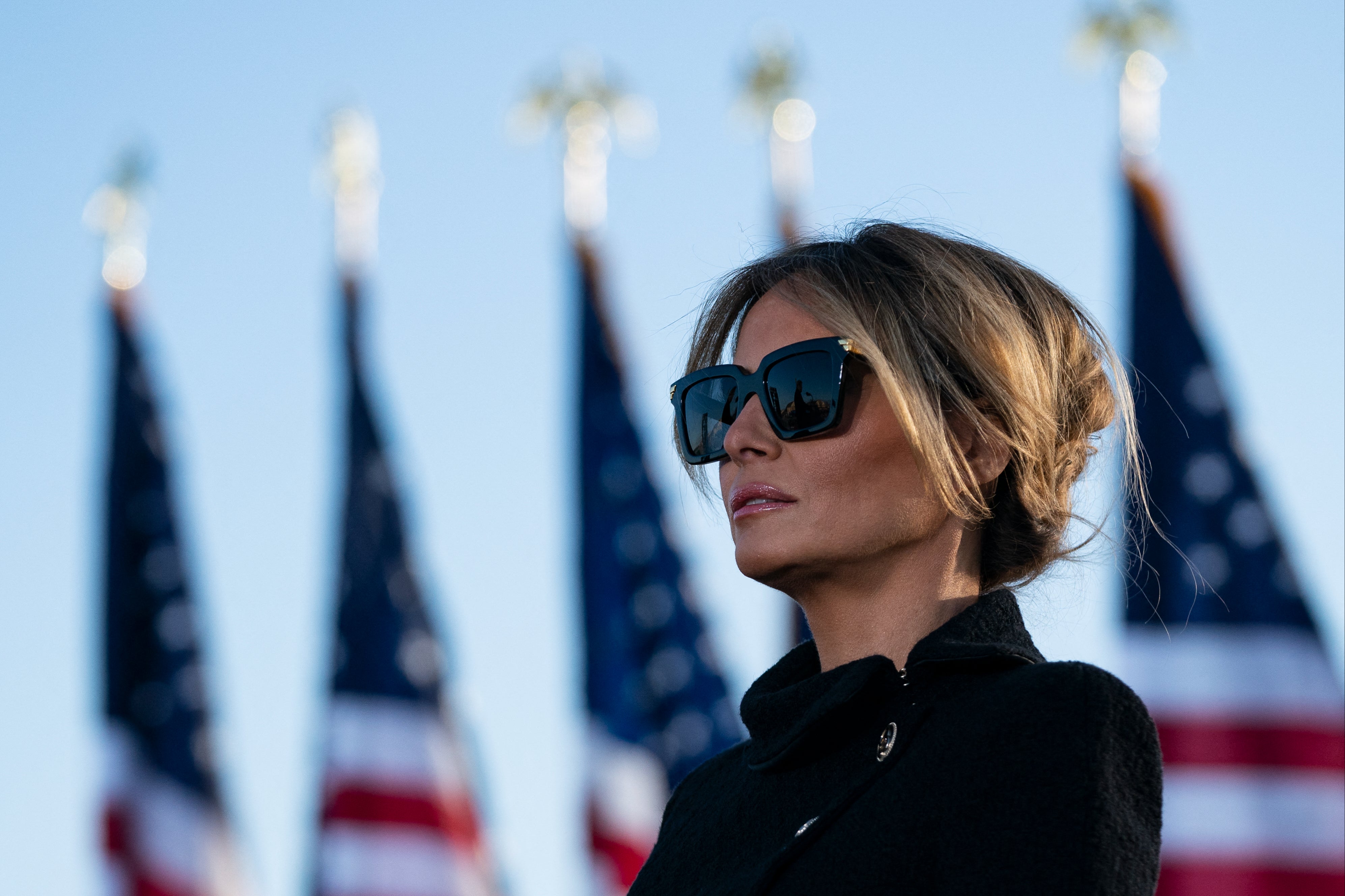 Melania Trump claims it’s ‘tricky’ to trust the government