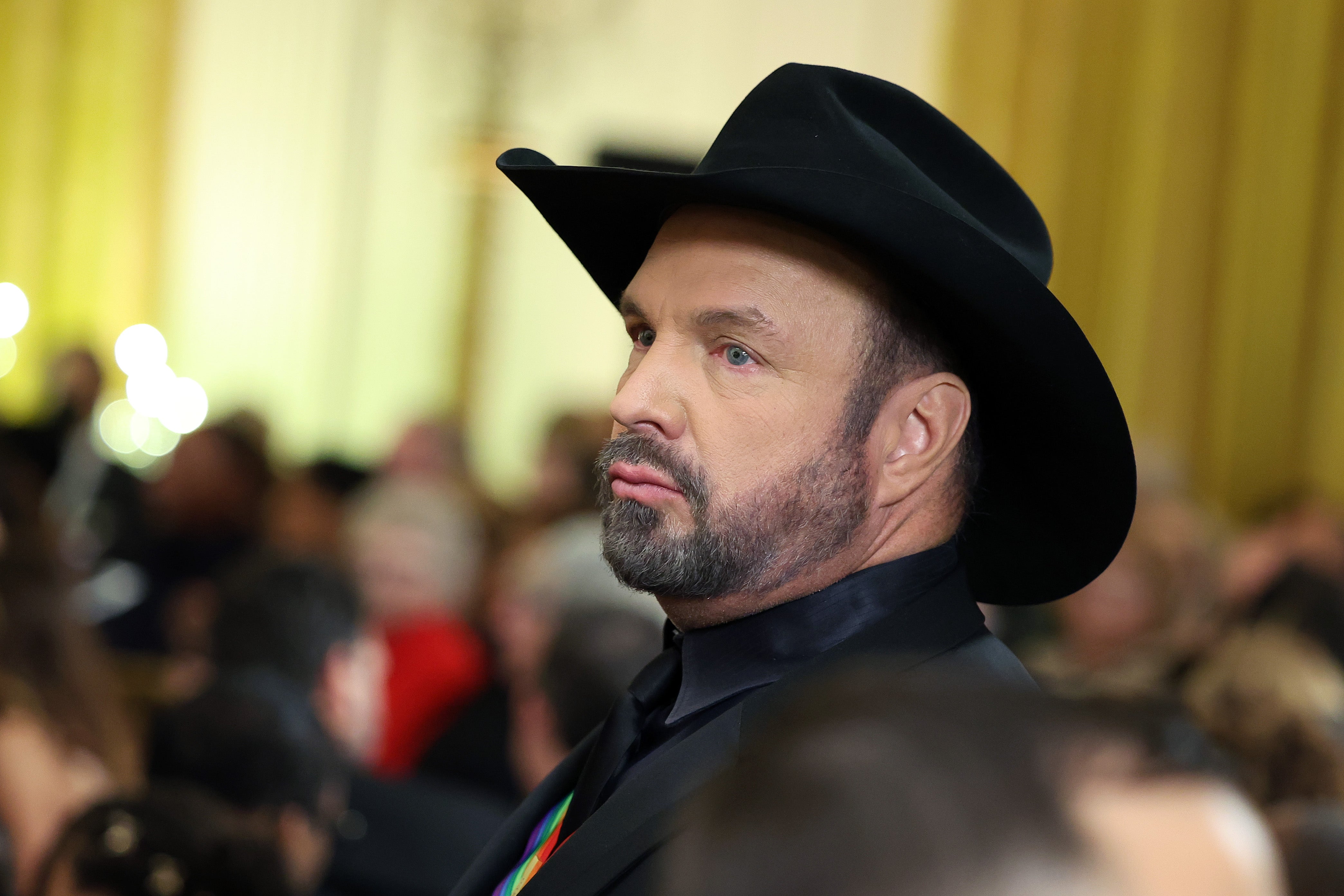 Garth Brooks at a reception at the 2022 Kennedy Center hosted by President Joe Biden