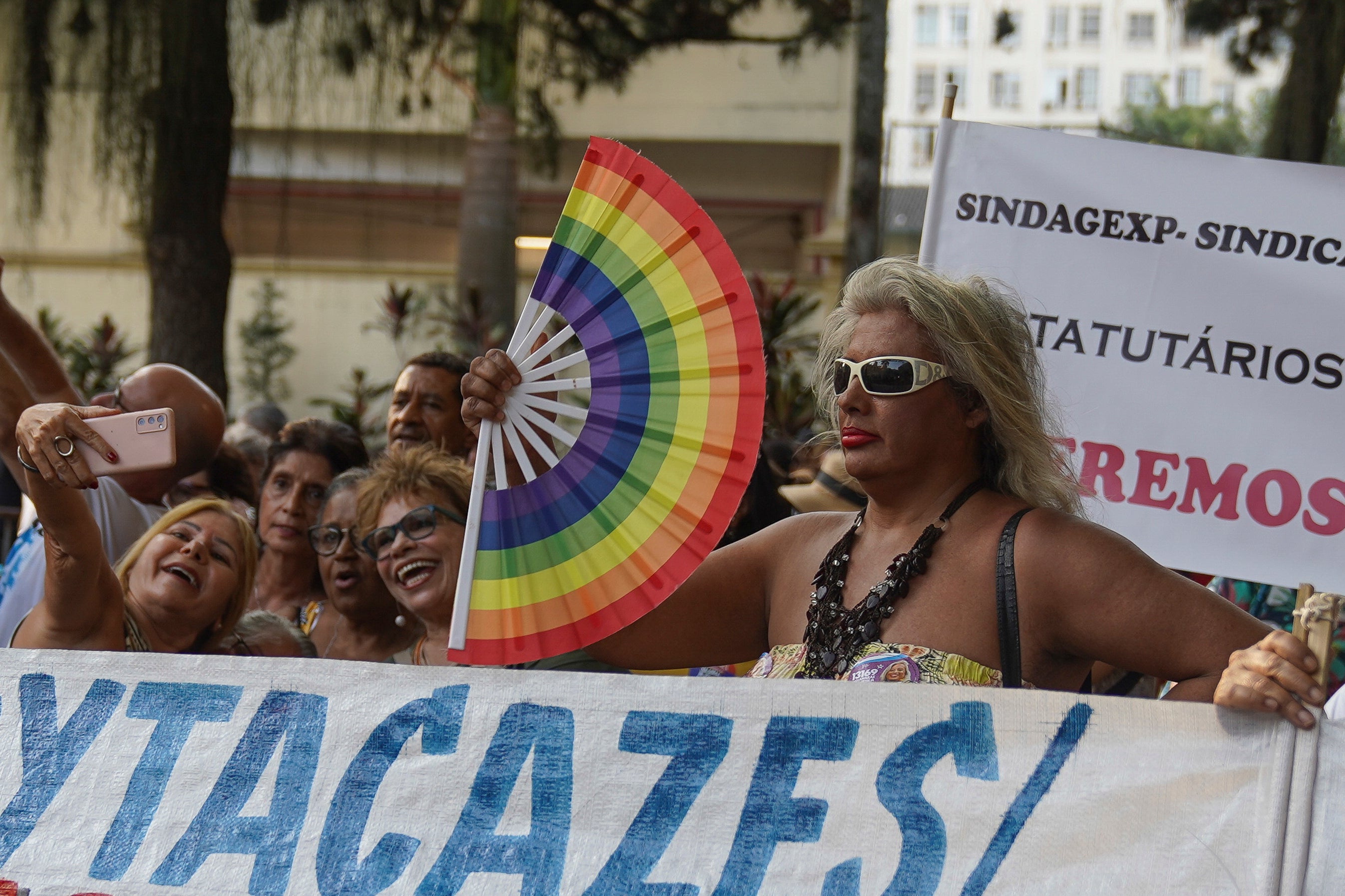 APTOPIX Brazil Transgender Candidate