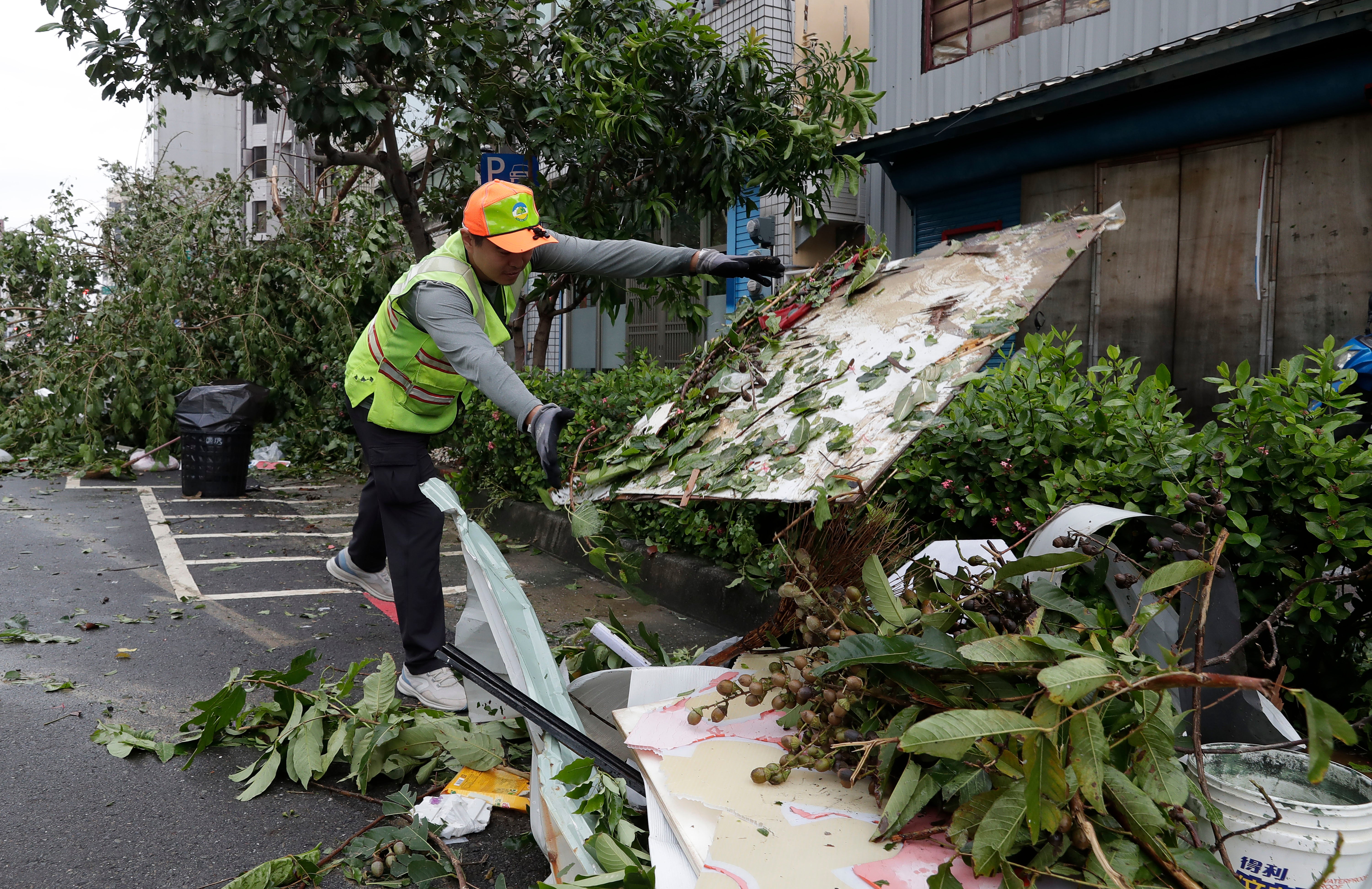 Taiwan Asia Typhoon