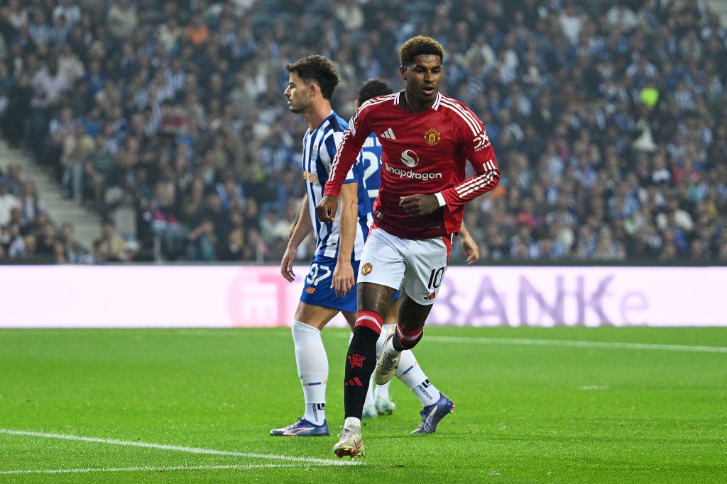 Rashford scored his 26th European goal for United