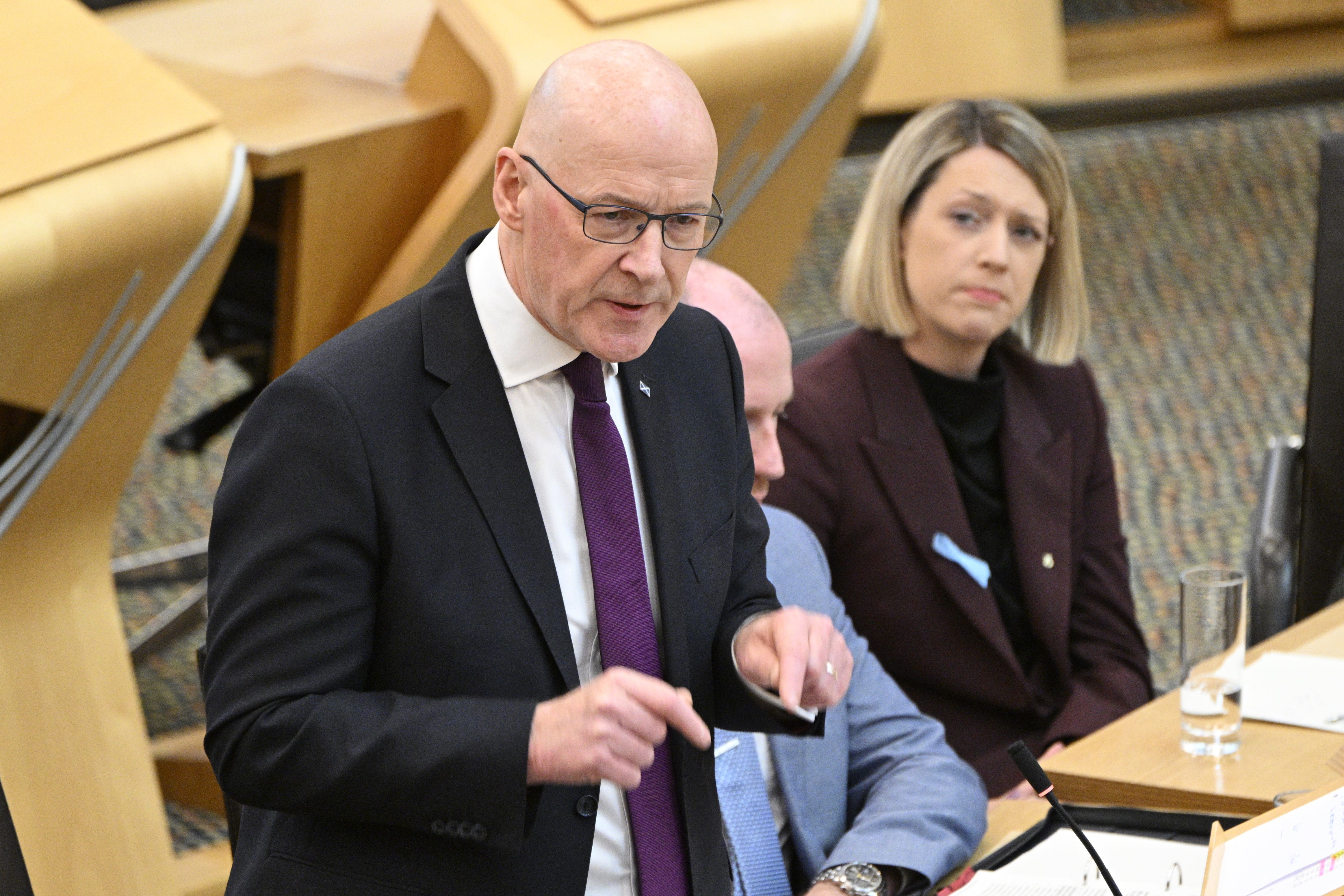 The First Minister said the public expects politicians to govern (Lesley Martin/PA)