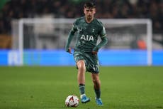 Who is Mikey Moore? Tottenham starlet impresses Ange Postecoglou after full debut