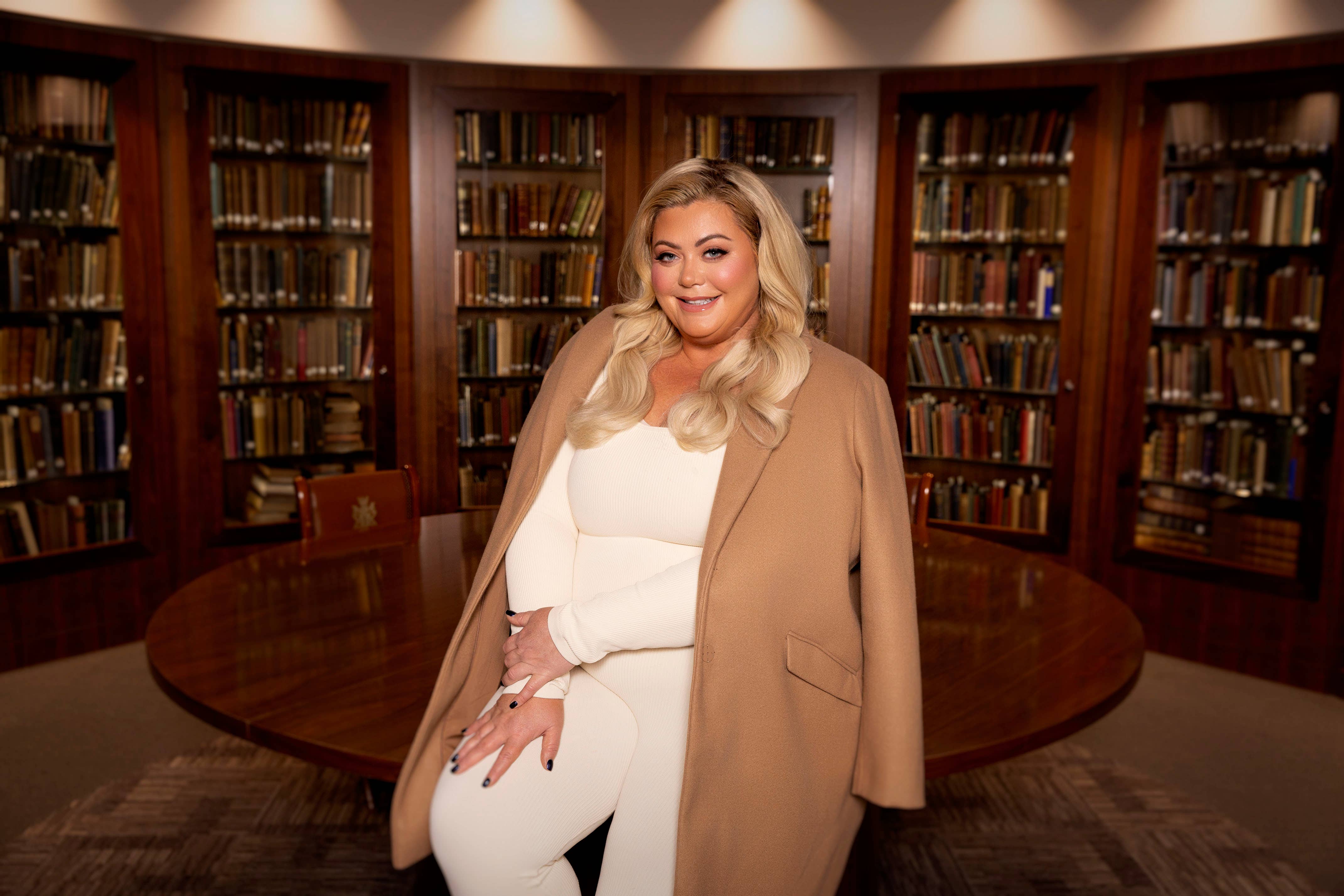 Gemma Collins features on the latest episode of the BBC’s Who Do You Think You Are? (Credit BBC/Wall to Wall/ Stephen Perry/PA)