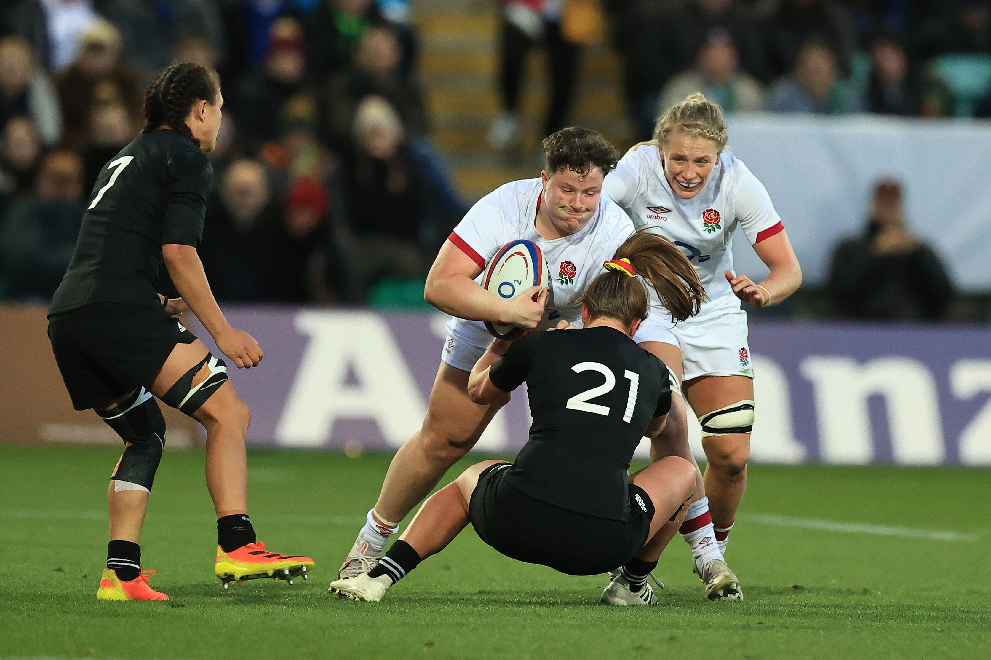 Prop Hannah Botterman will win her 50th cap for England