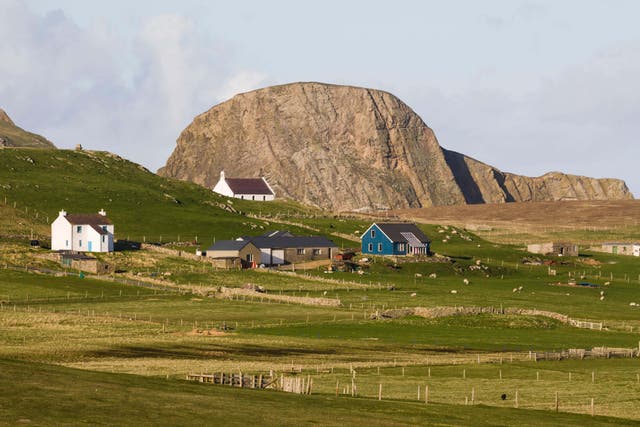 <p>The Shetland Islands, one of Scotland’s most remote regions, is among the areas where house prices are rising fastest</p>