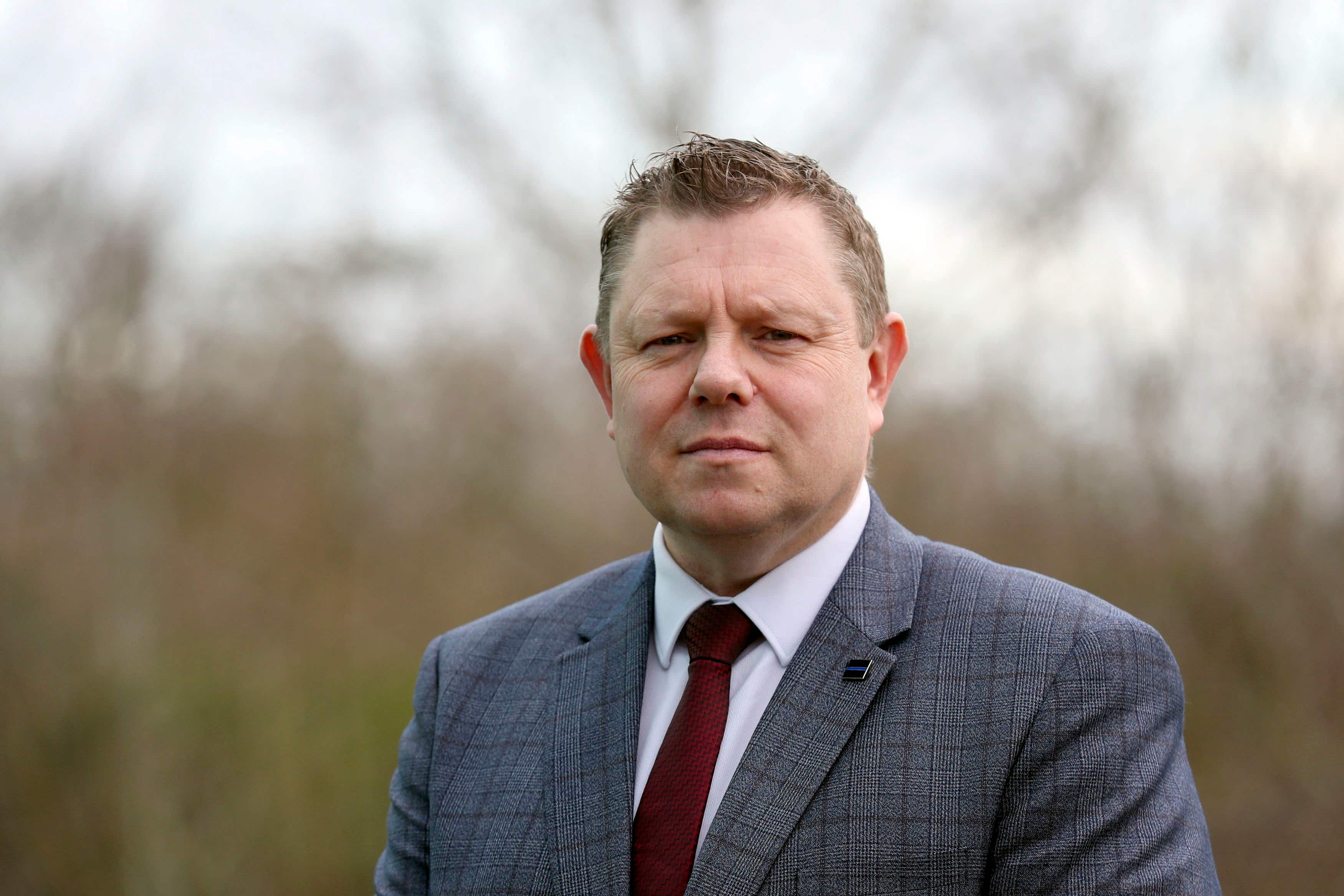 Former Police Federation chairman John Apter (Steve Parsons/PA)