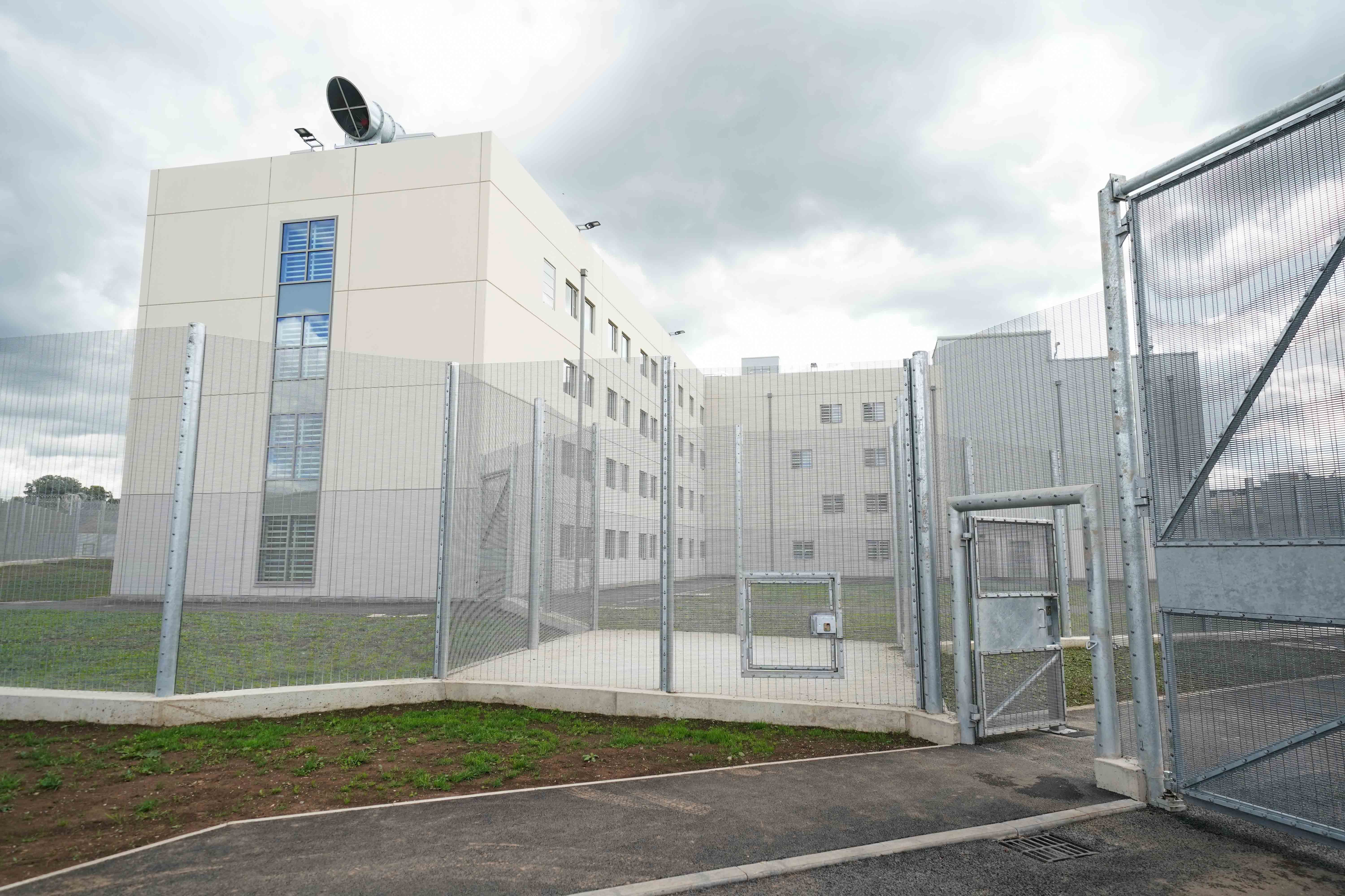 HMP Fosse Way in Leicester (Jacob King/PA)