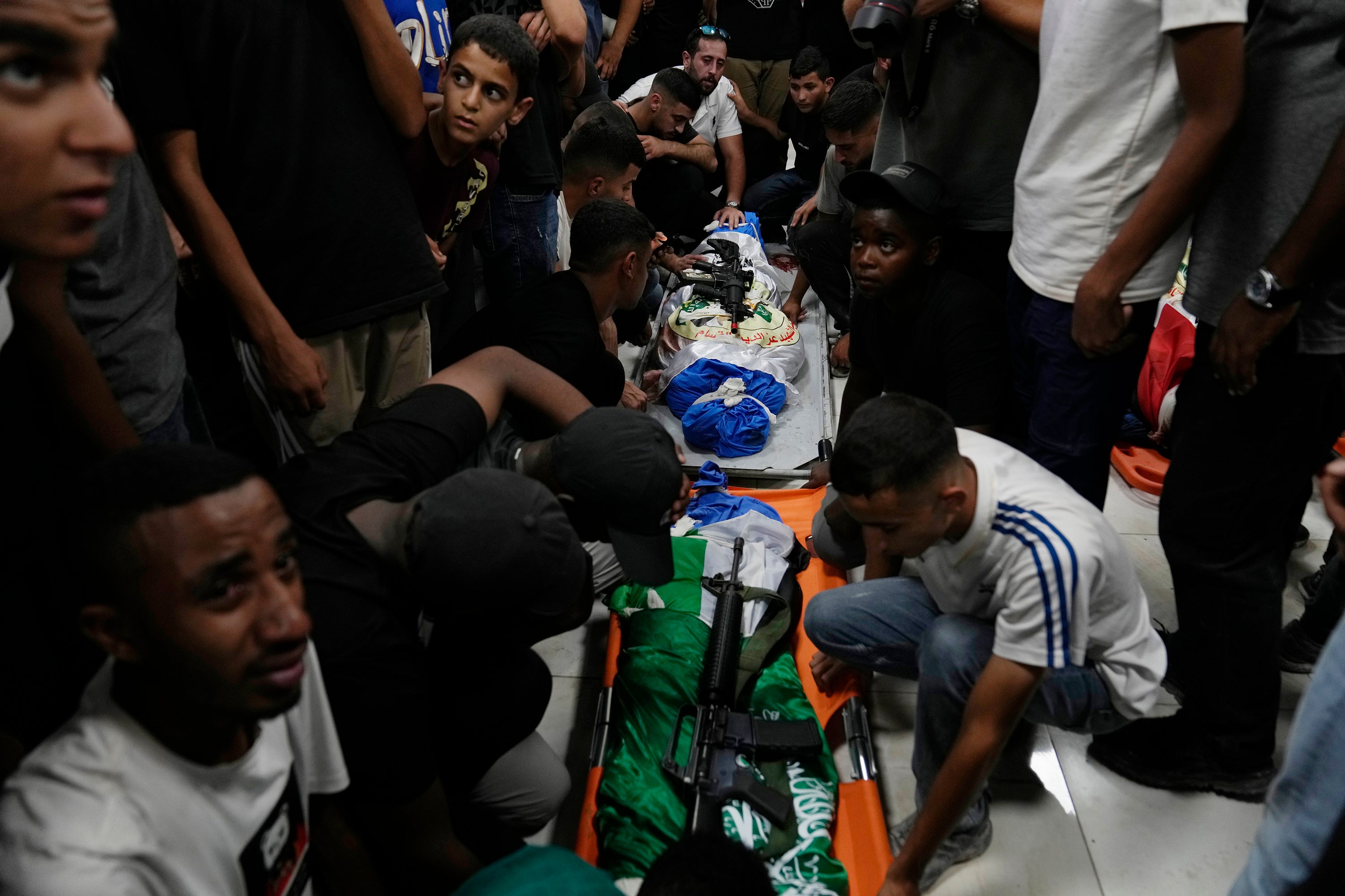 APTOPIX Israel Palestinians