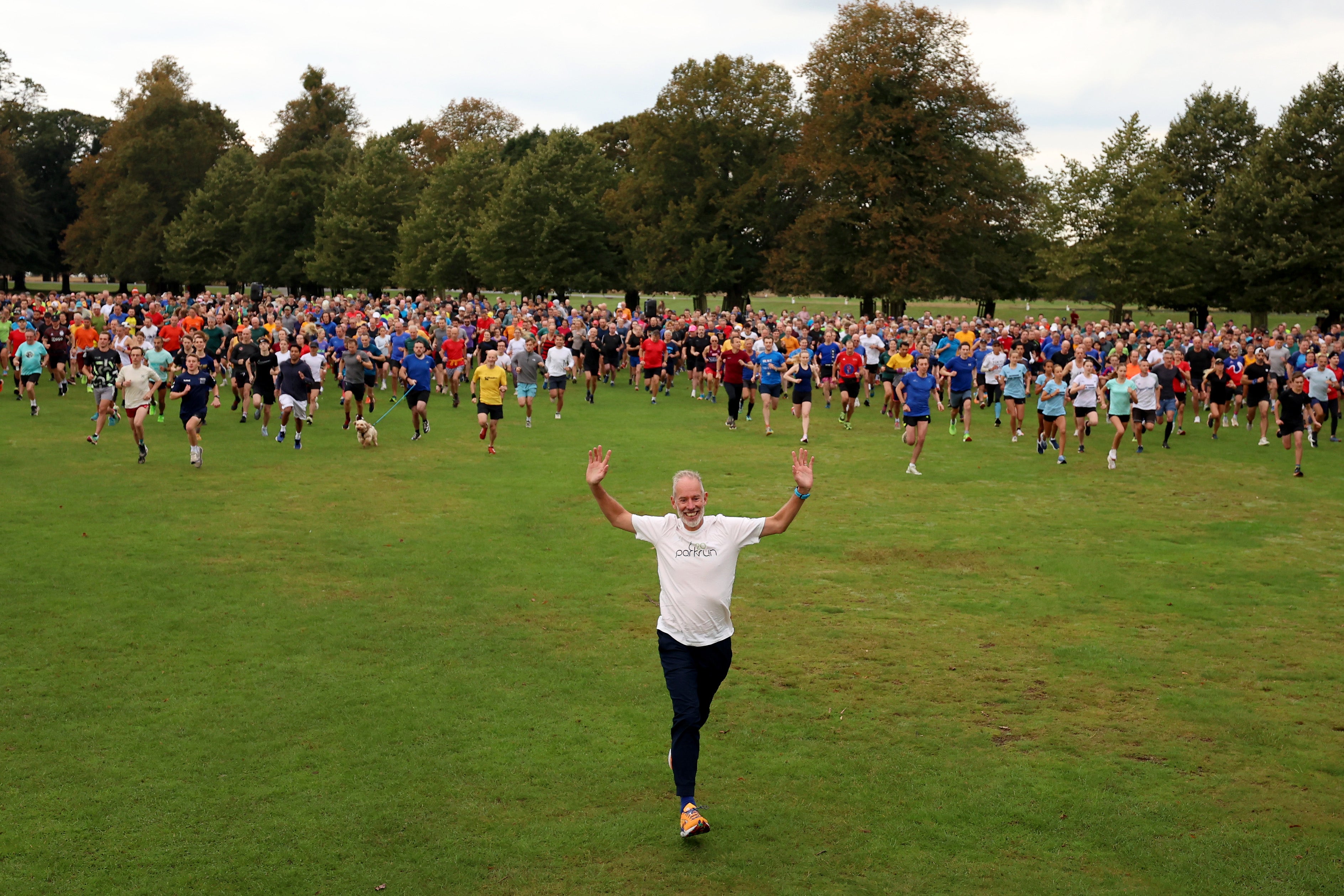 The charity’s 20th birthday at Bushy Park where the first ever event took place