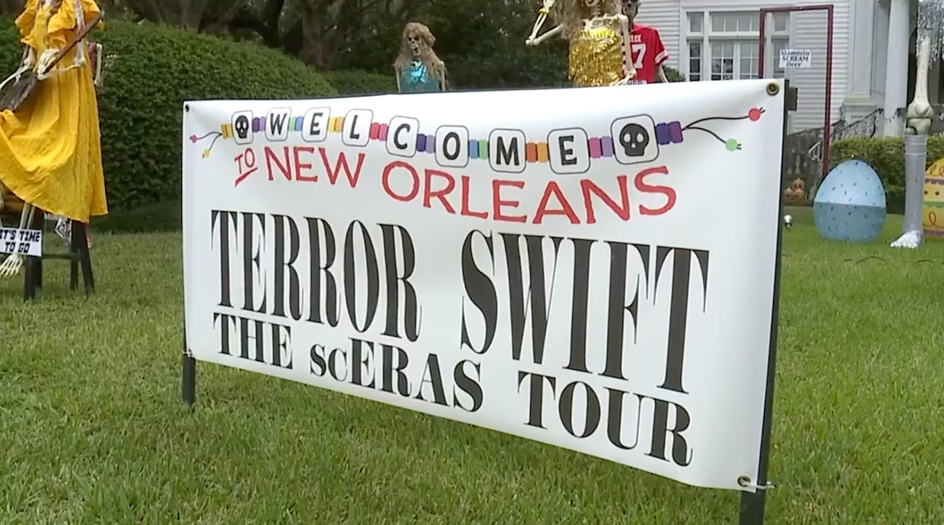 The haunted house is named after the singer’s Eras Tour