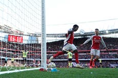 Arsenal boss Mikel Arteta lauds Bukayo Saka after match-winning display