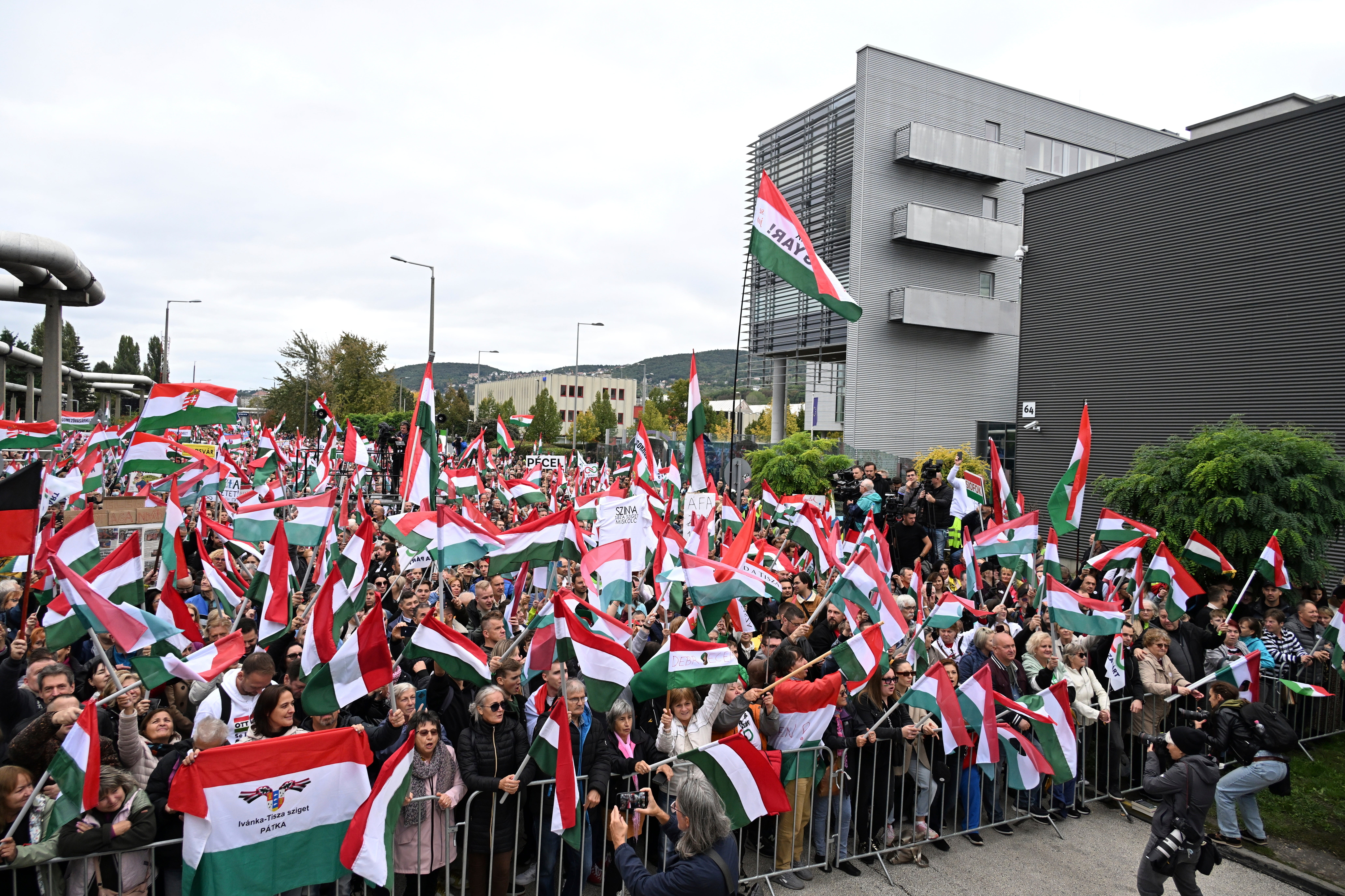 Hungary-Media-Protest