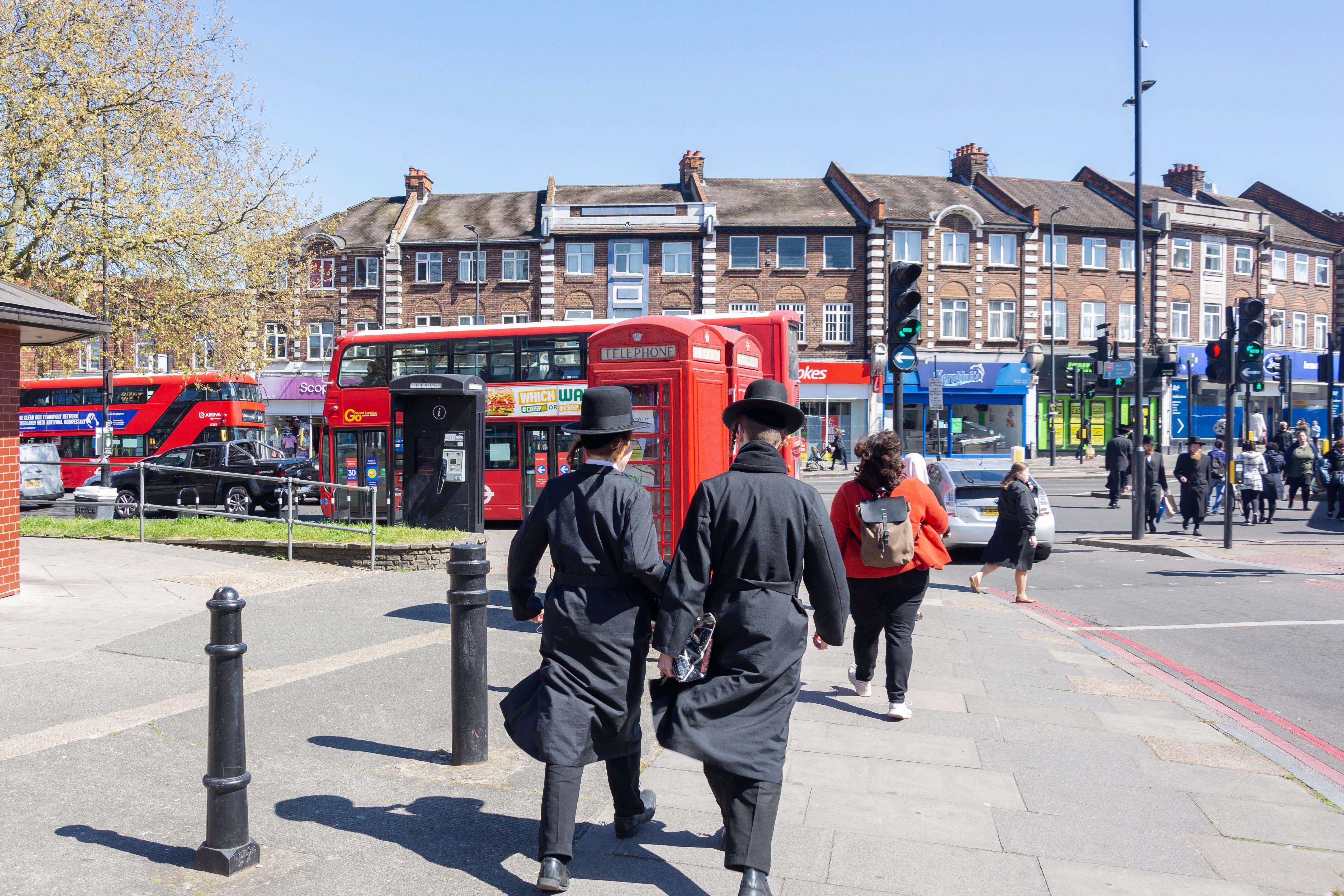 A rabbi said some British Jews have felt targeted and less secure in the past year in the UK (Alamy/PA)