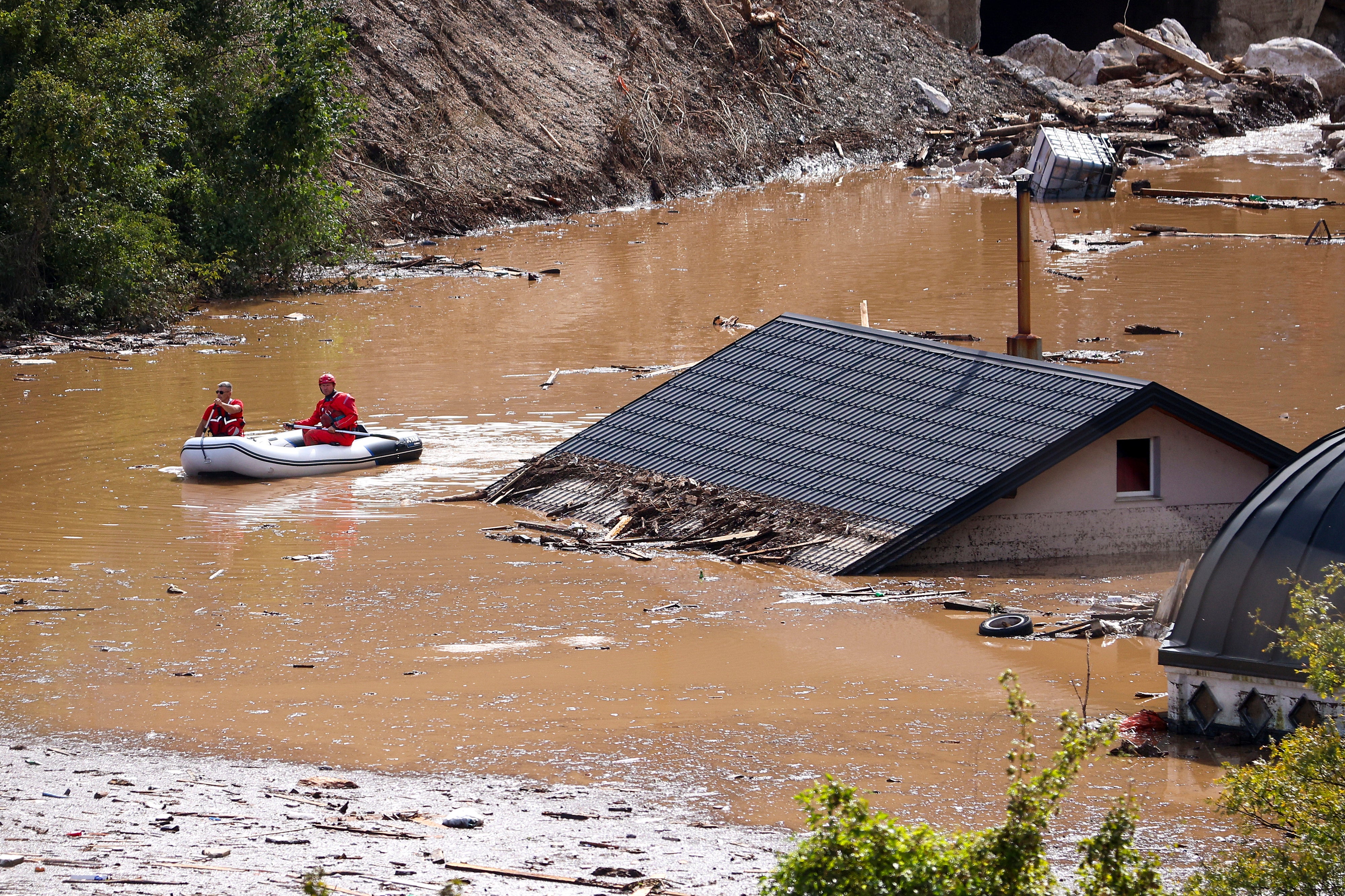 APTOPIX Bosnia Floods