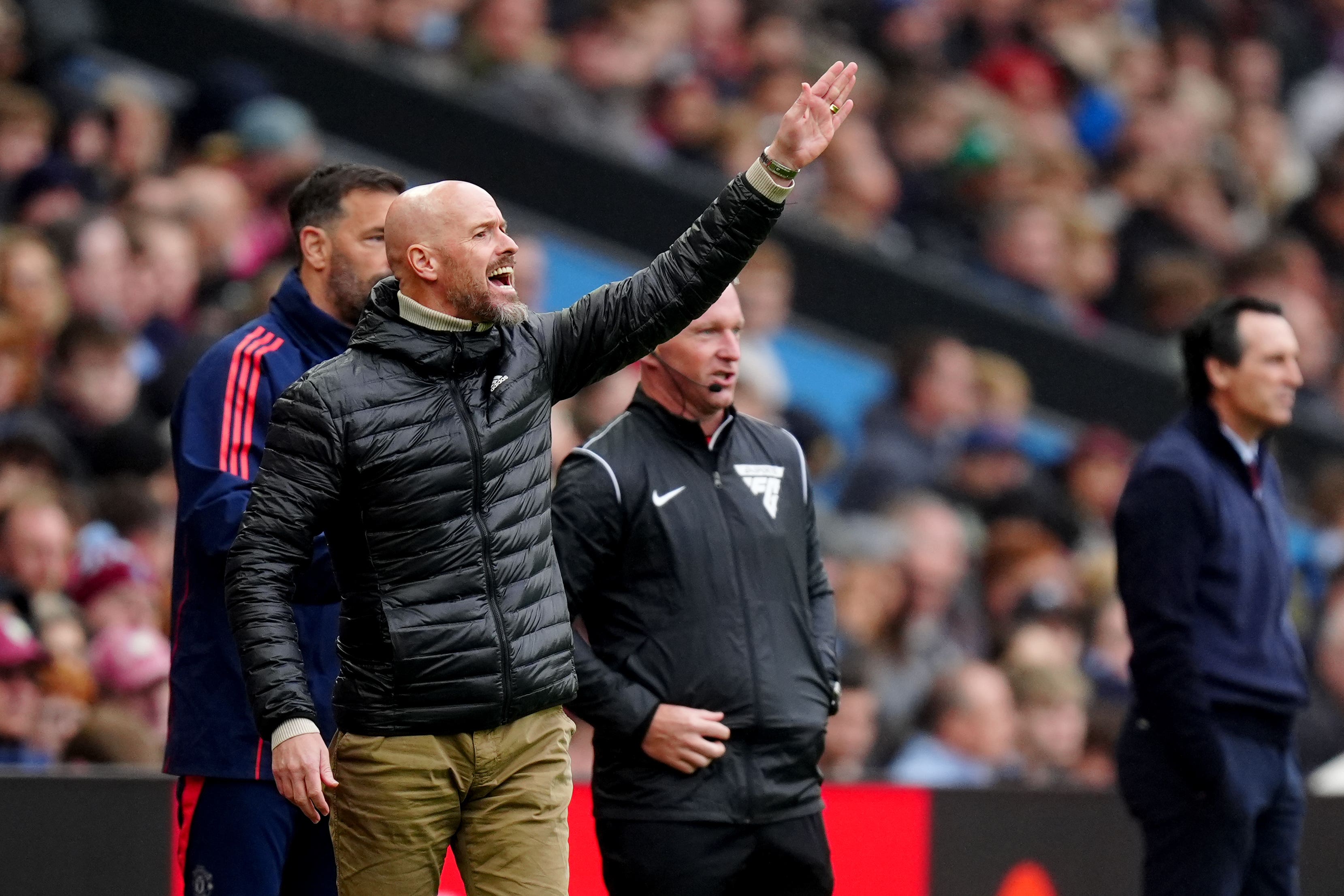 Erik ten Hag is only looking ahead as Manchester United manager (Mike Egerton/PA)