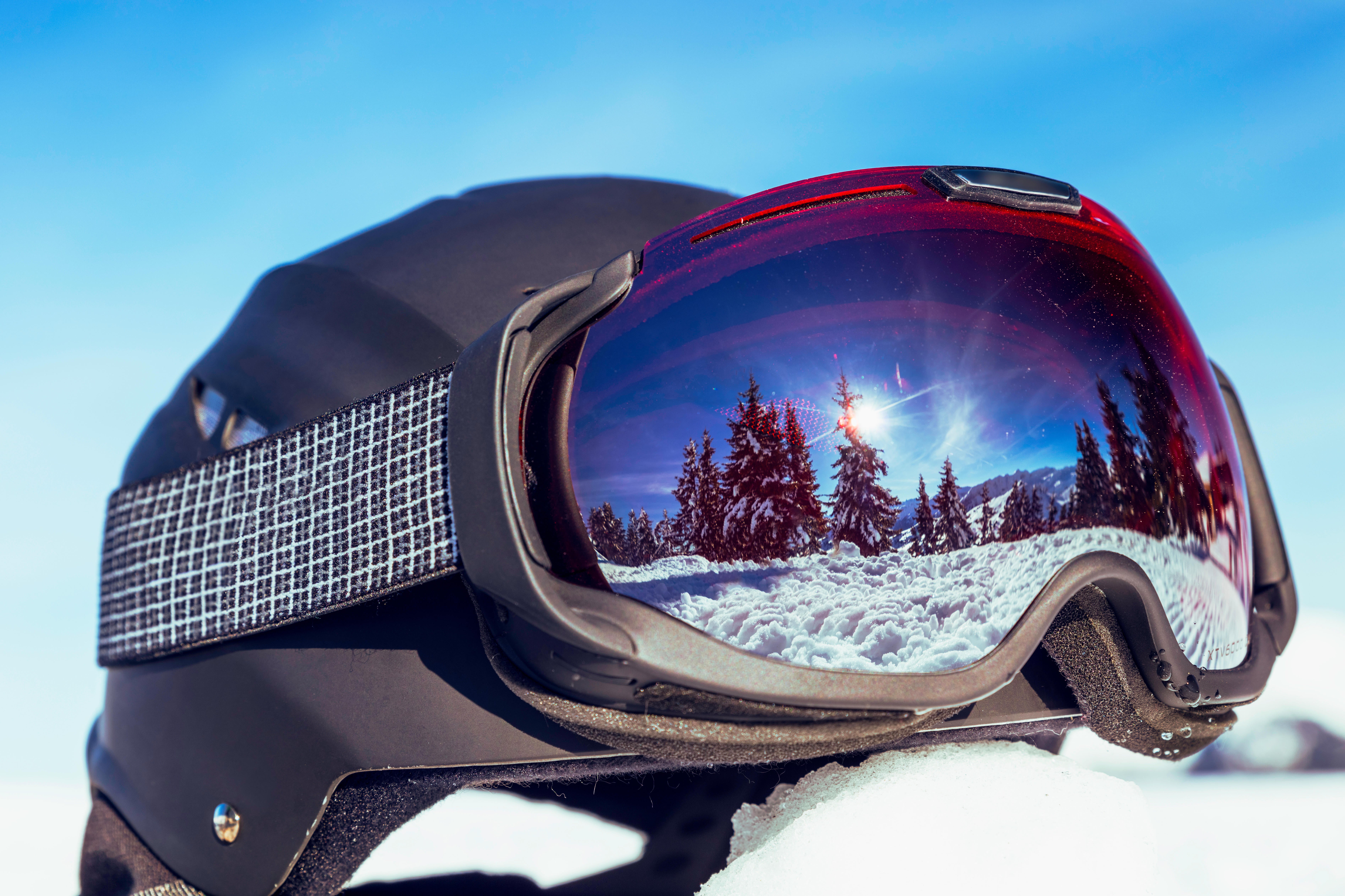 A reflection of the landscape in Portes du Soleil