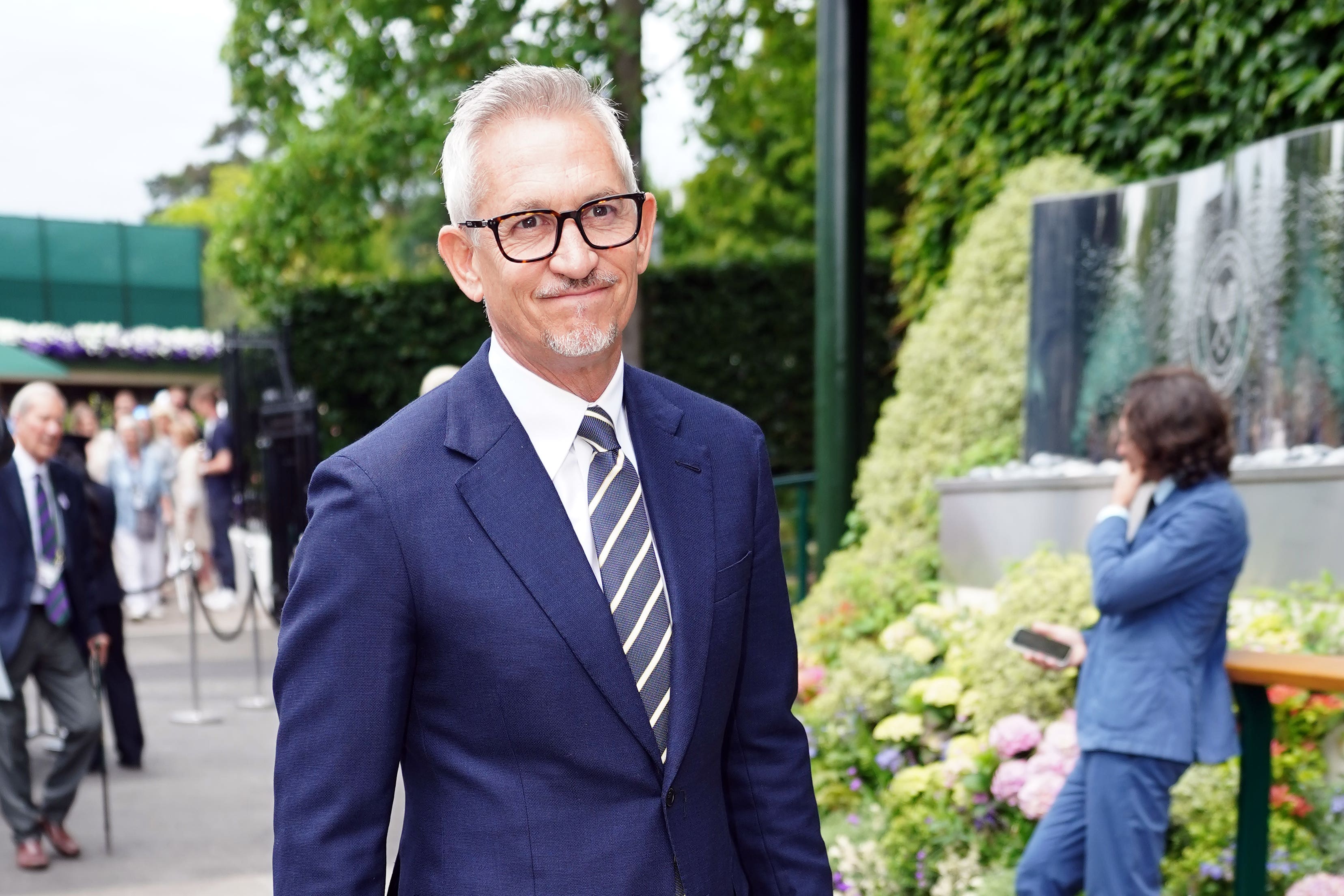 Sports pundit Gary Lineker has said ‘there are bigger problems in the world’ than discussions over his future with Match Of The Day (Zac Goodwin/PA)