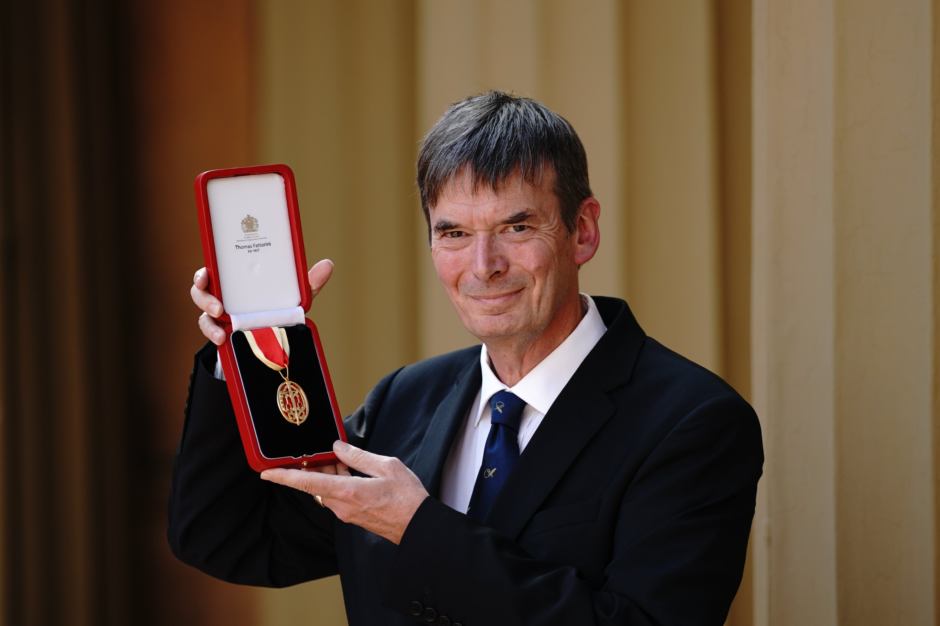 Ian Rankin received a knighthood for services to literature and charity last year