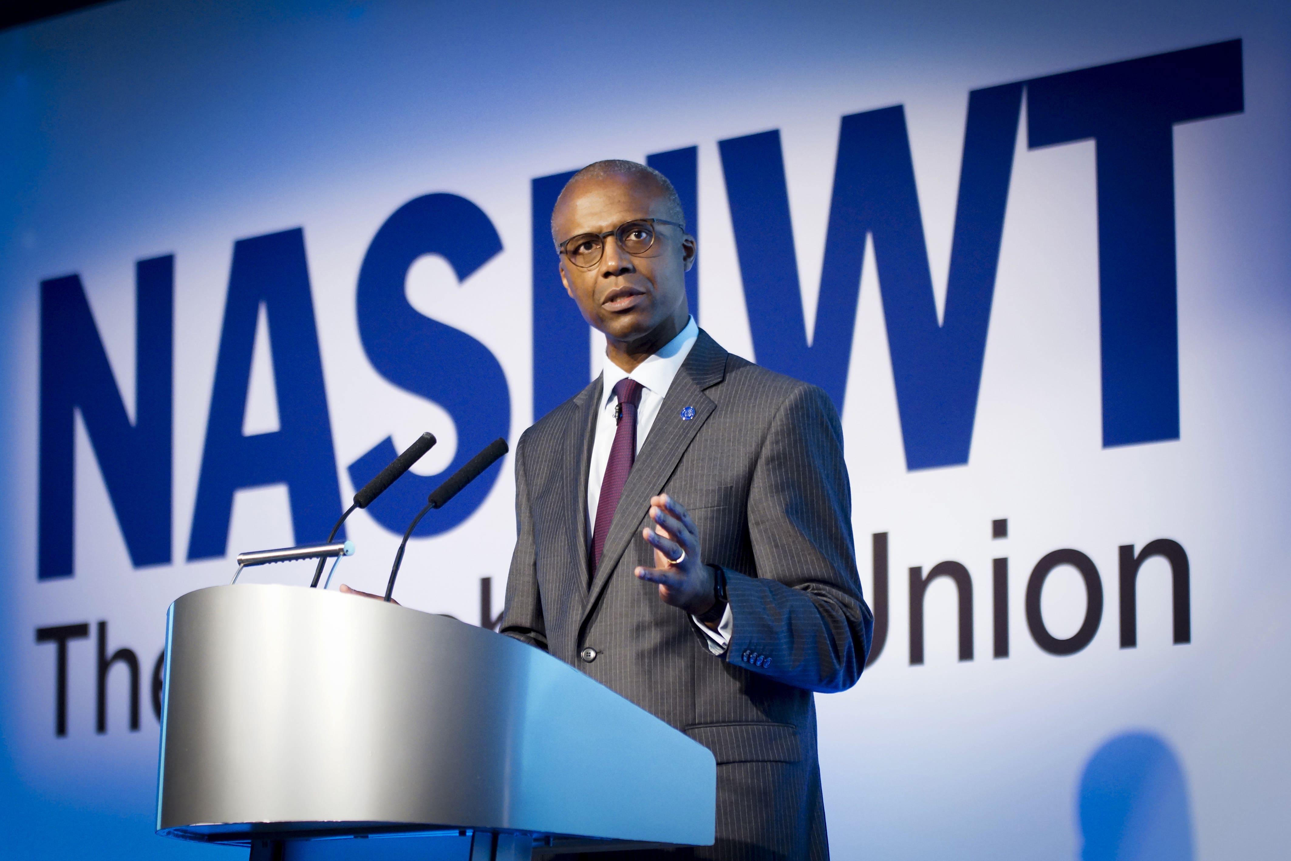 NASUWT general secretary Patrick Roach (Simon Boothe/NASUWT)