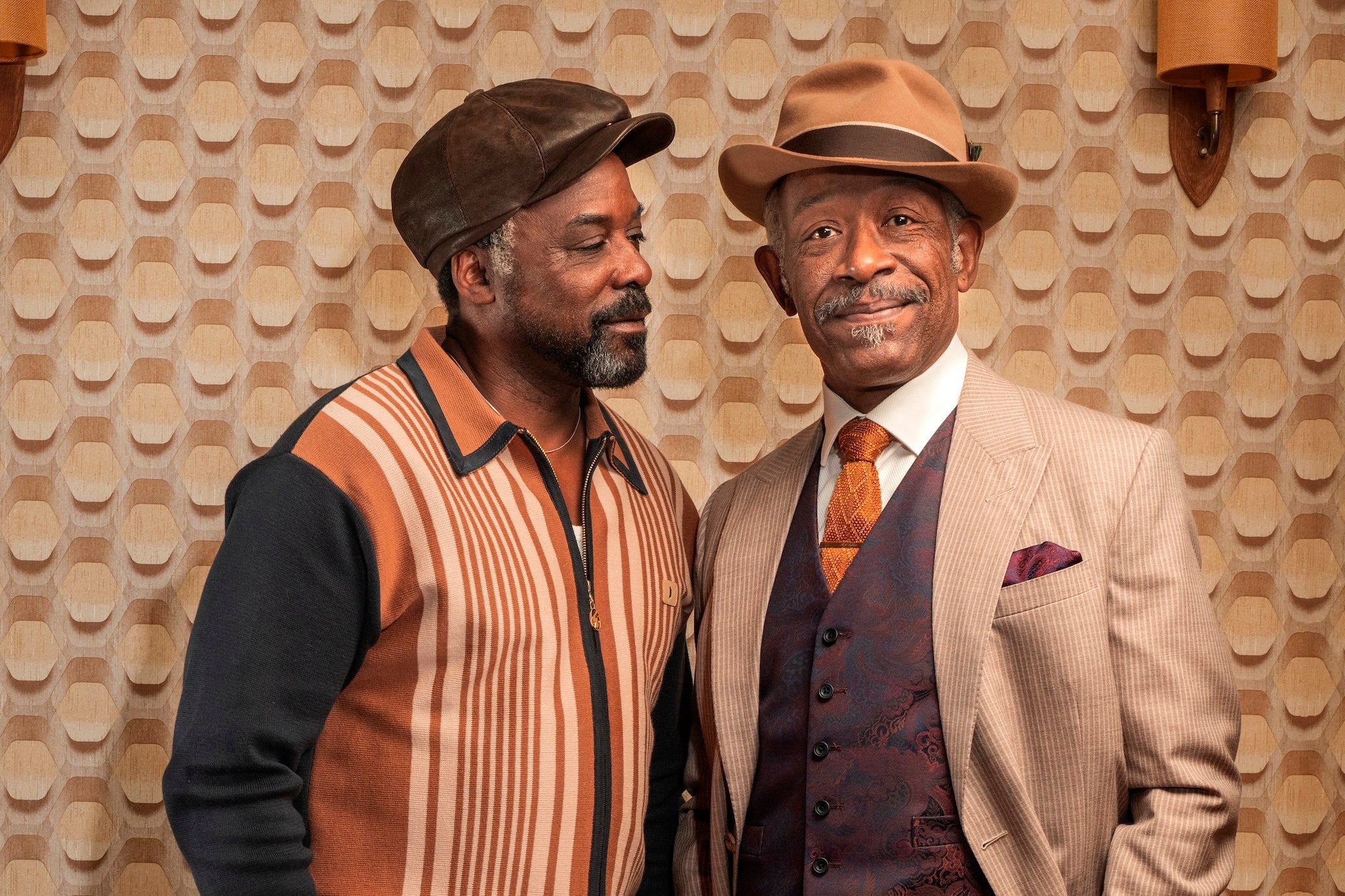 Ariyon Bakare and Lennie James in ‘Mr Loverman’