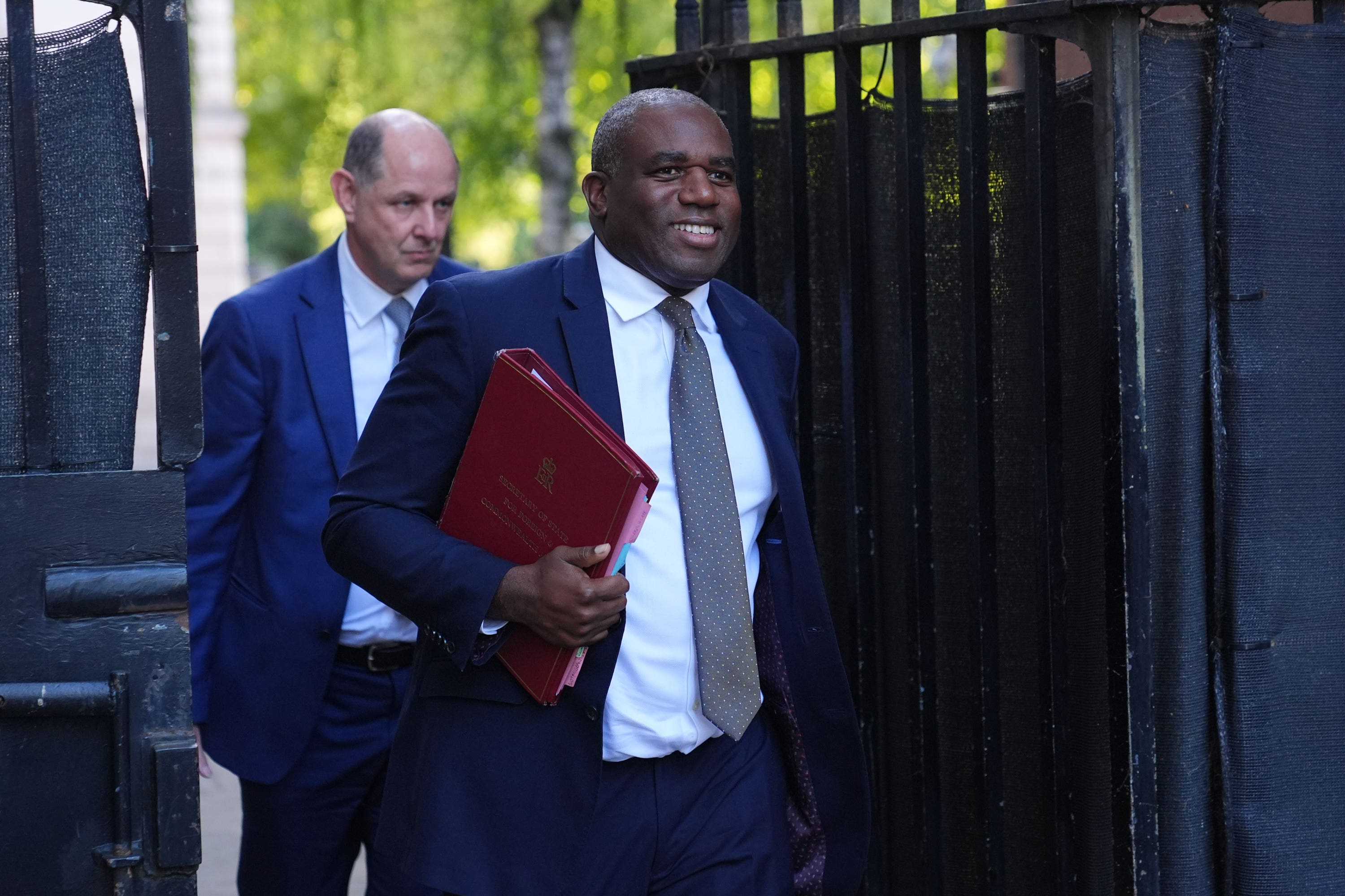 MPs and peers sent a letter to foreign secretary David Lammy outlining concerns over Saudi Arabia’s human rights record