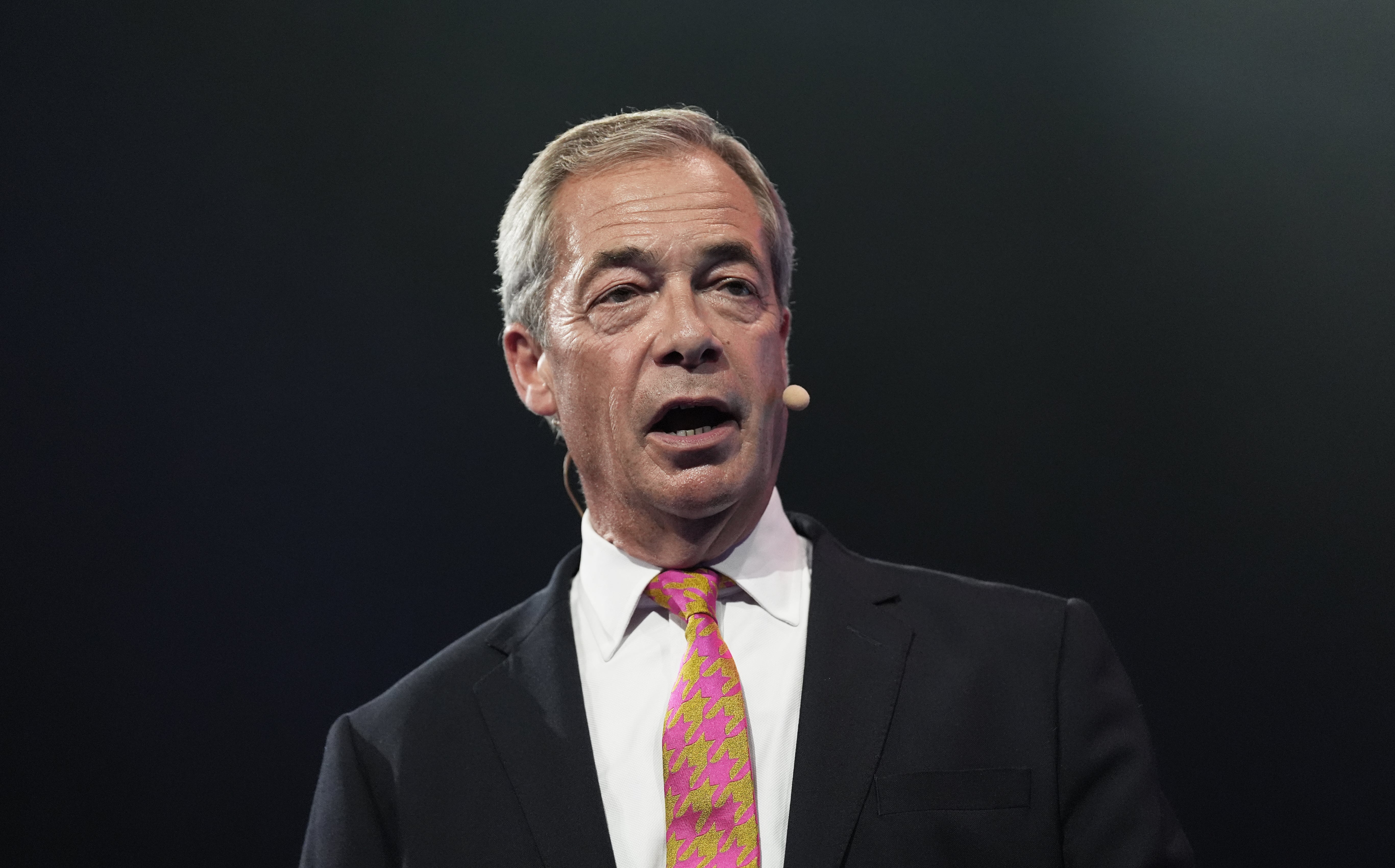 Reform UK leader Nigel Farage questioned the FA’s decision