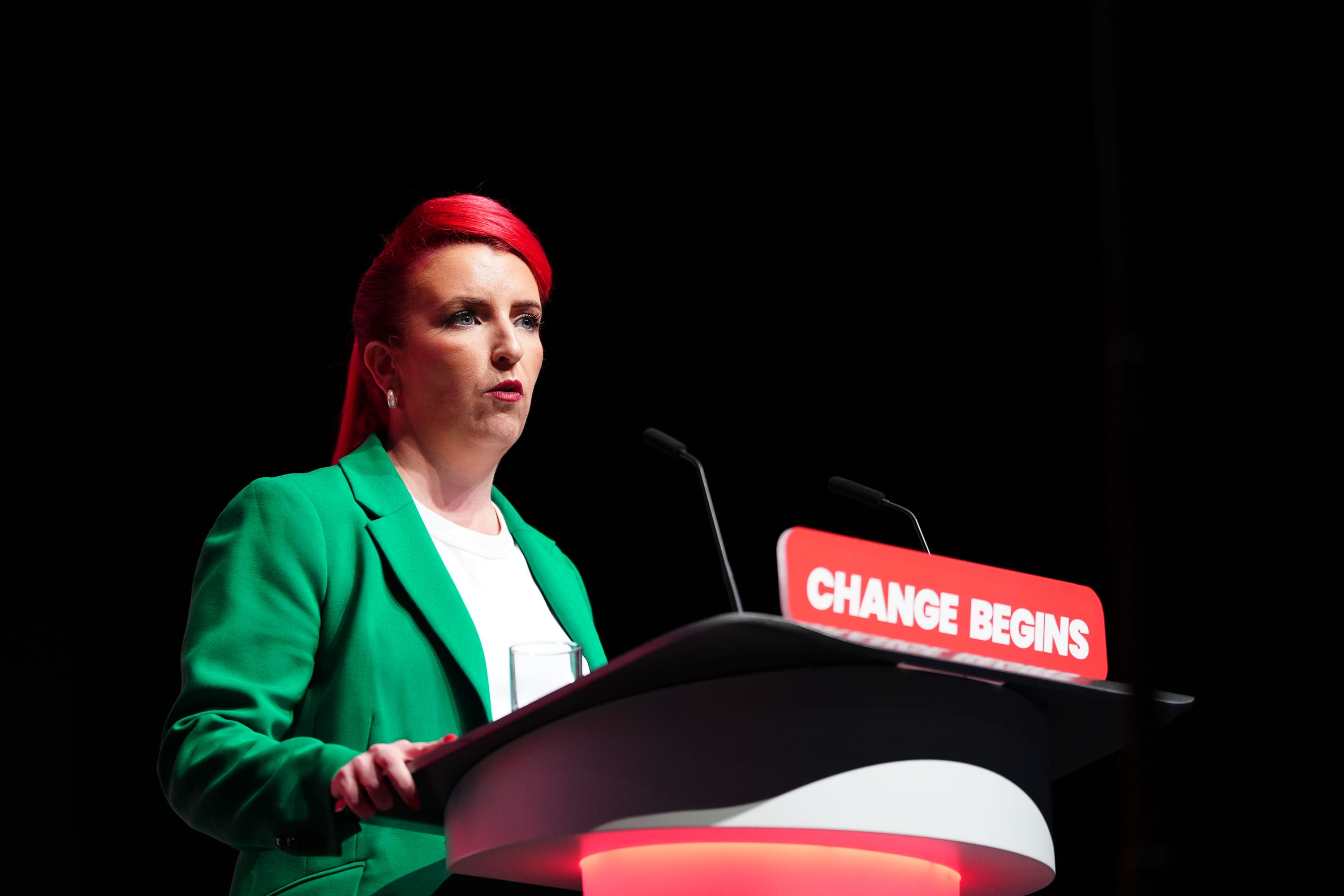 Transport Louise Haigh (Peter Byrne/PA)