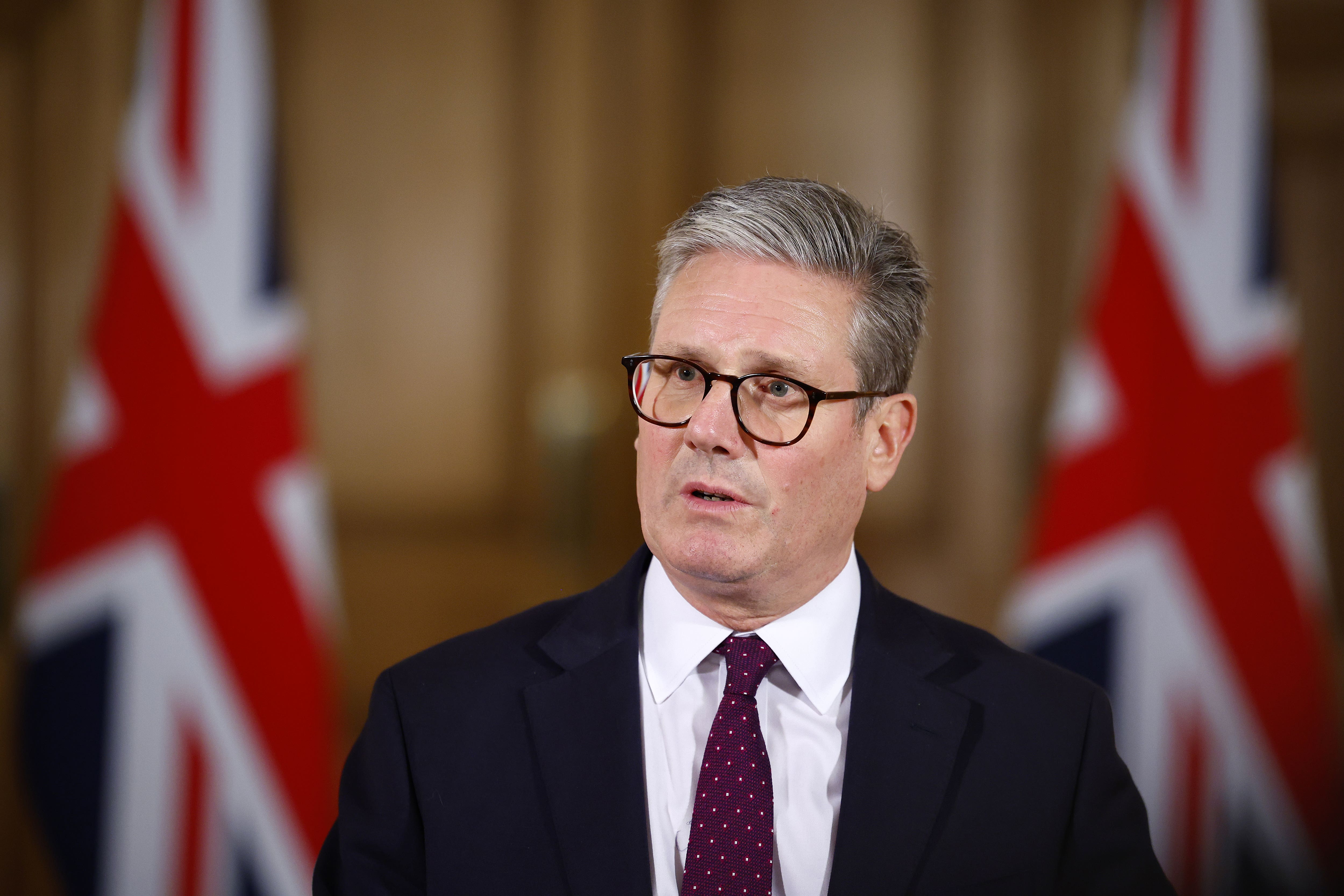 Prime Minister Sir Keir Starmer has reshuffled officials in Downing Street (Benjamin Cremel/PA)