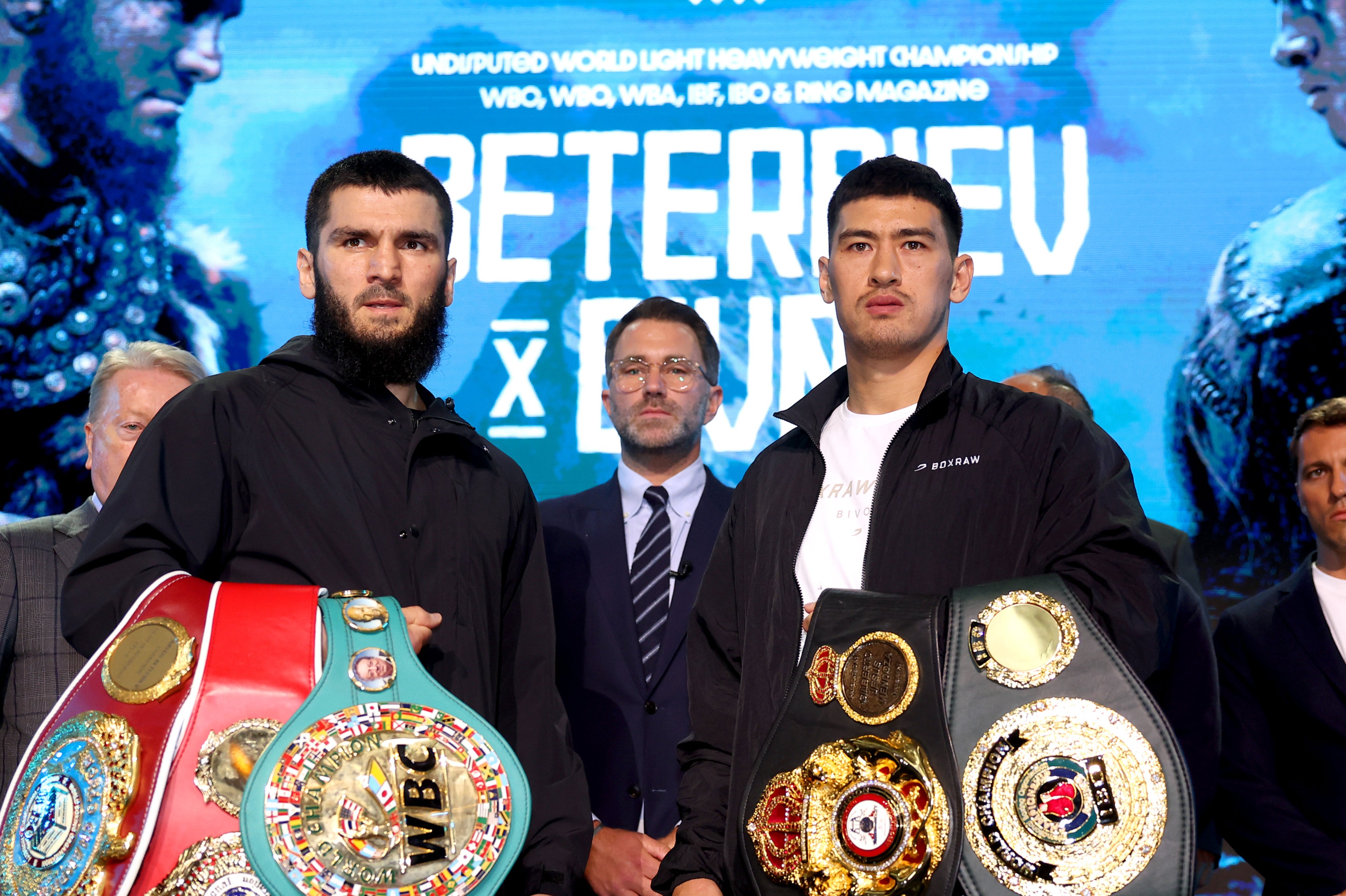 Artur Beterbiev (left) and Dmitry Bivol will clash after their fight was delayed