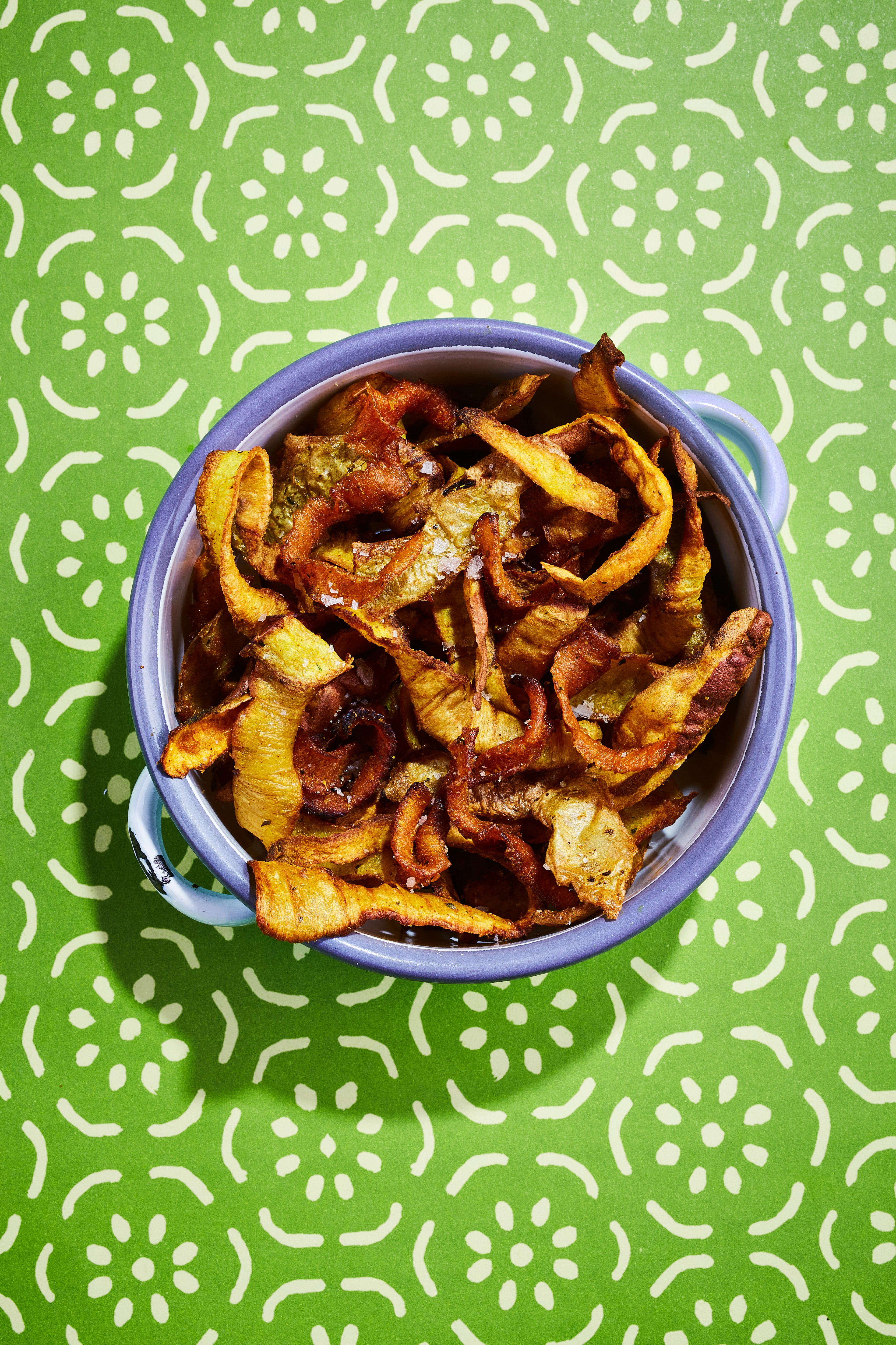 These healthy, low-waste ‘chips’ are delicious and taste a lot naughtier than they are