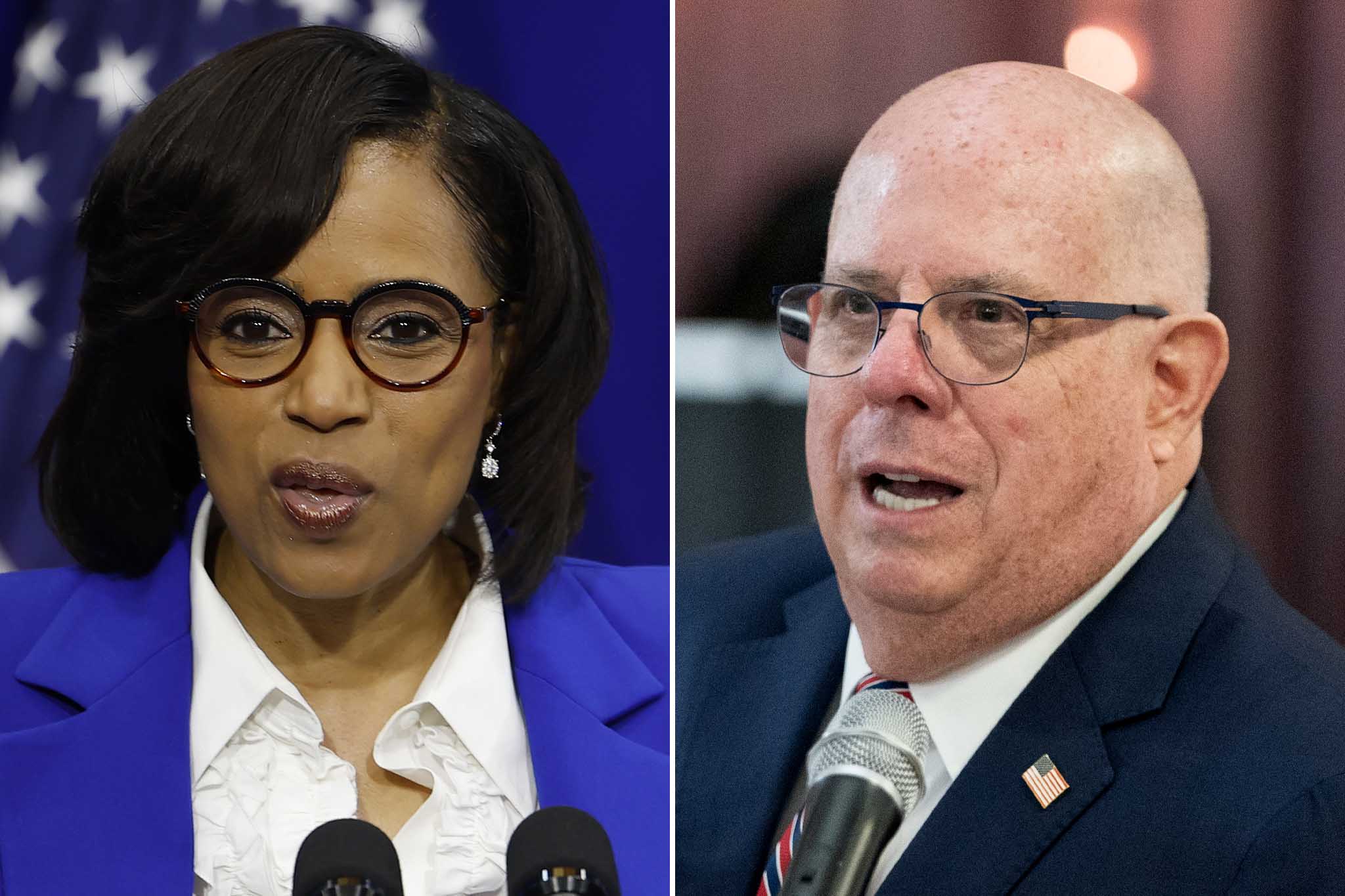 Angela Alsobrooks and Larry Hogan are vying for Maryland’s open Senate seat