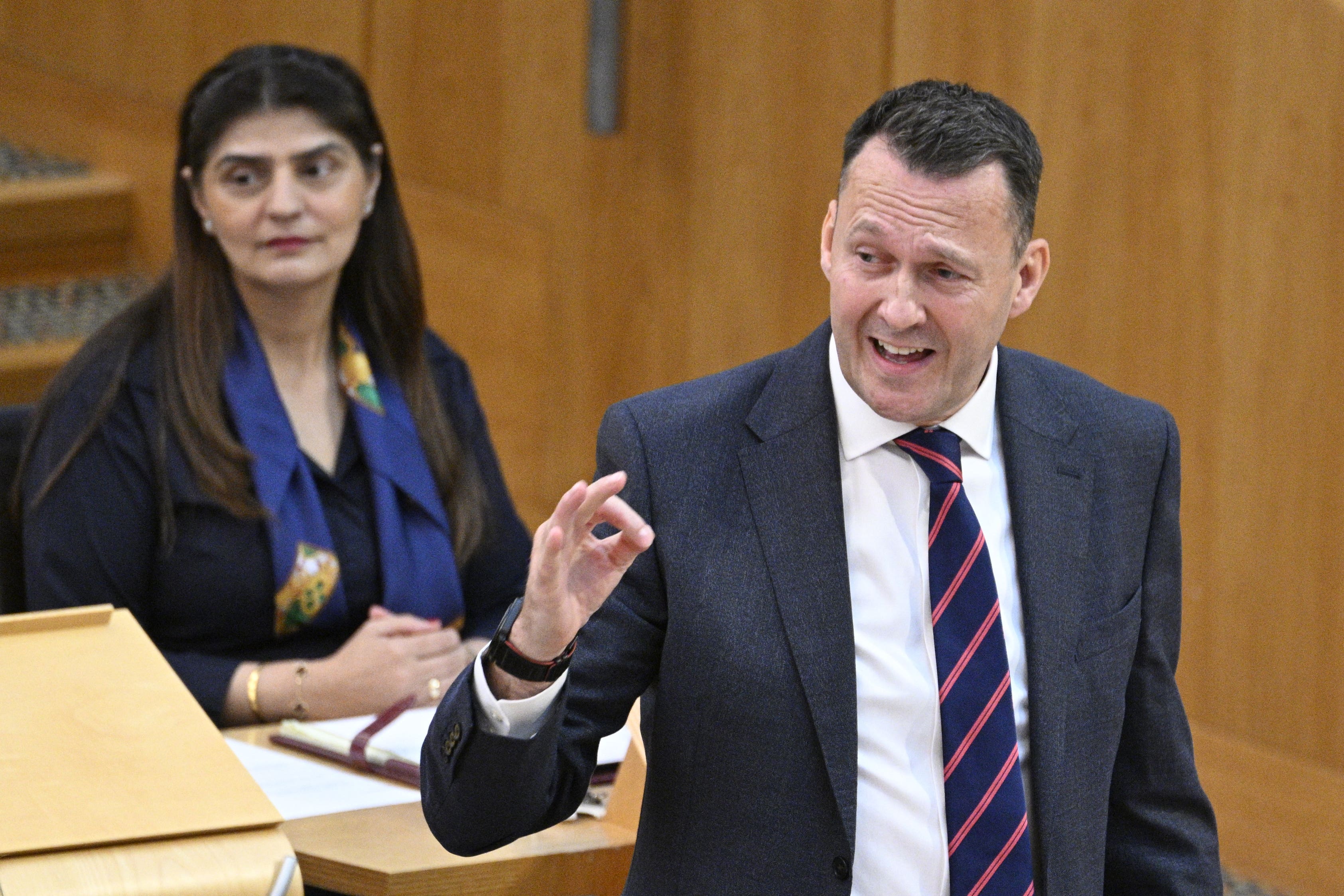 The Scottish Tory leader appointed his team on Tuesday (Lesley Martin/PA)