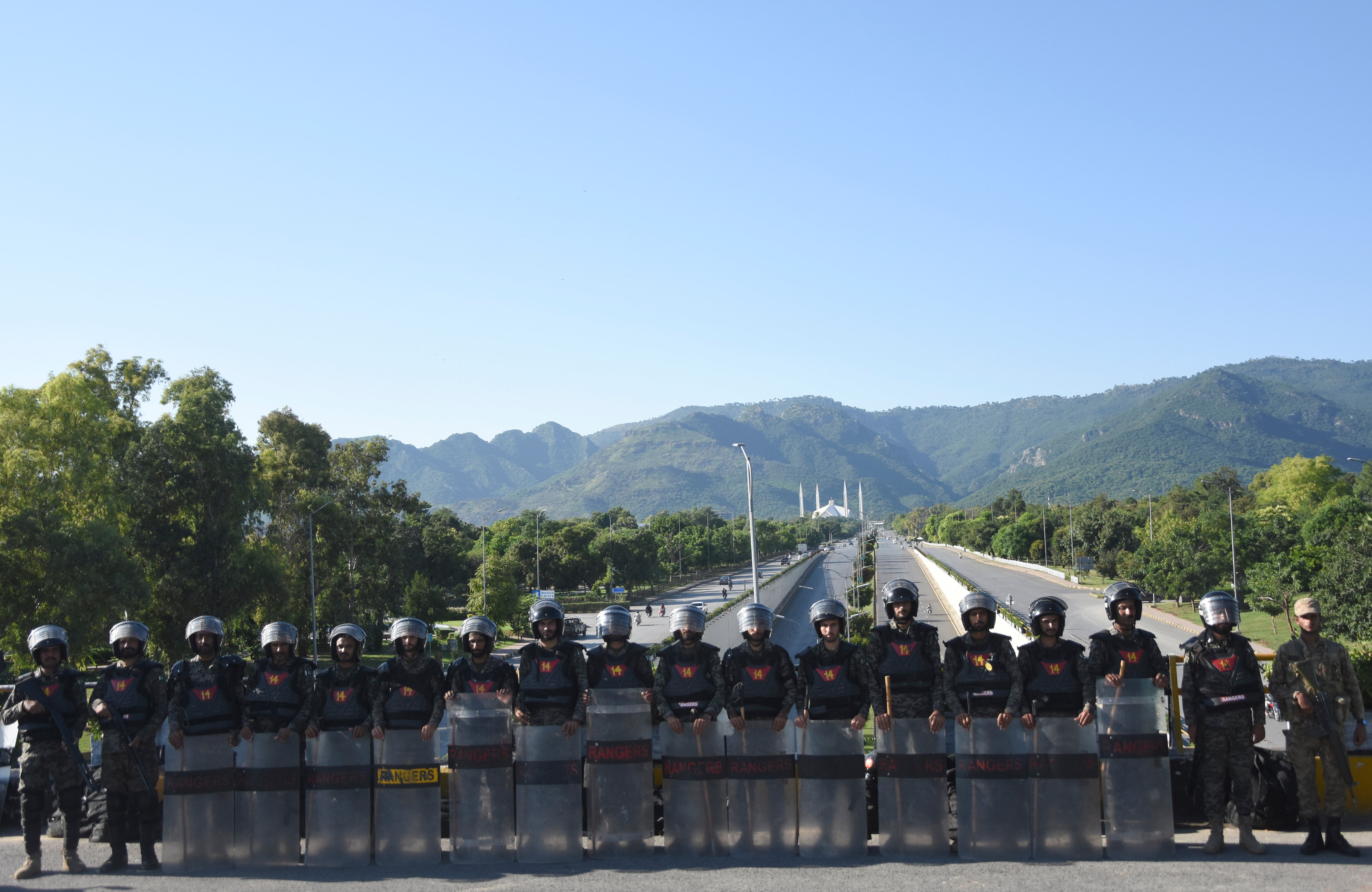 Pakistan Imran Khan Protest