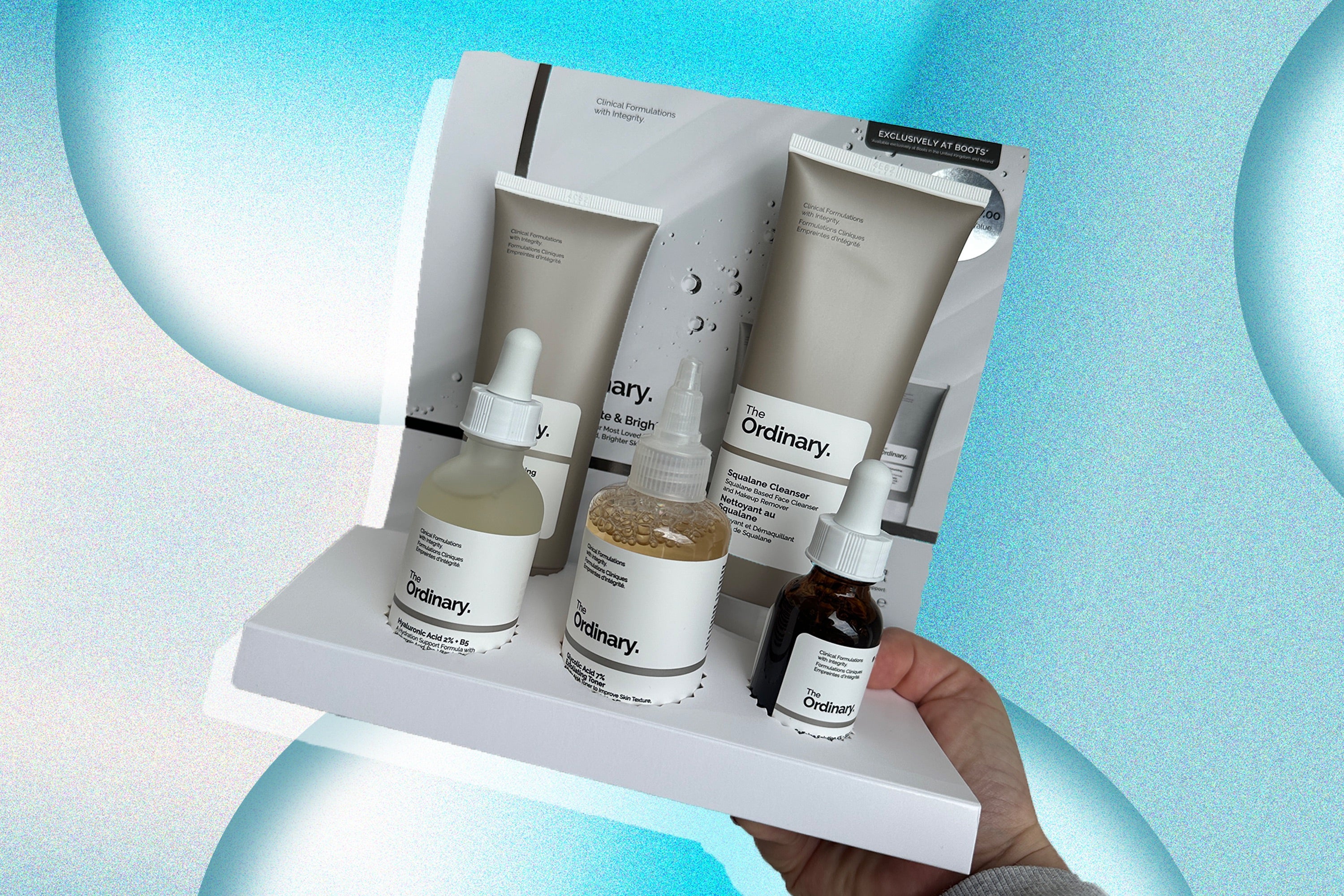 With best-sellers including the squalane cleanser and HA serum