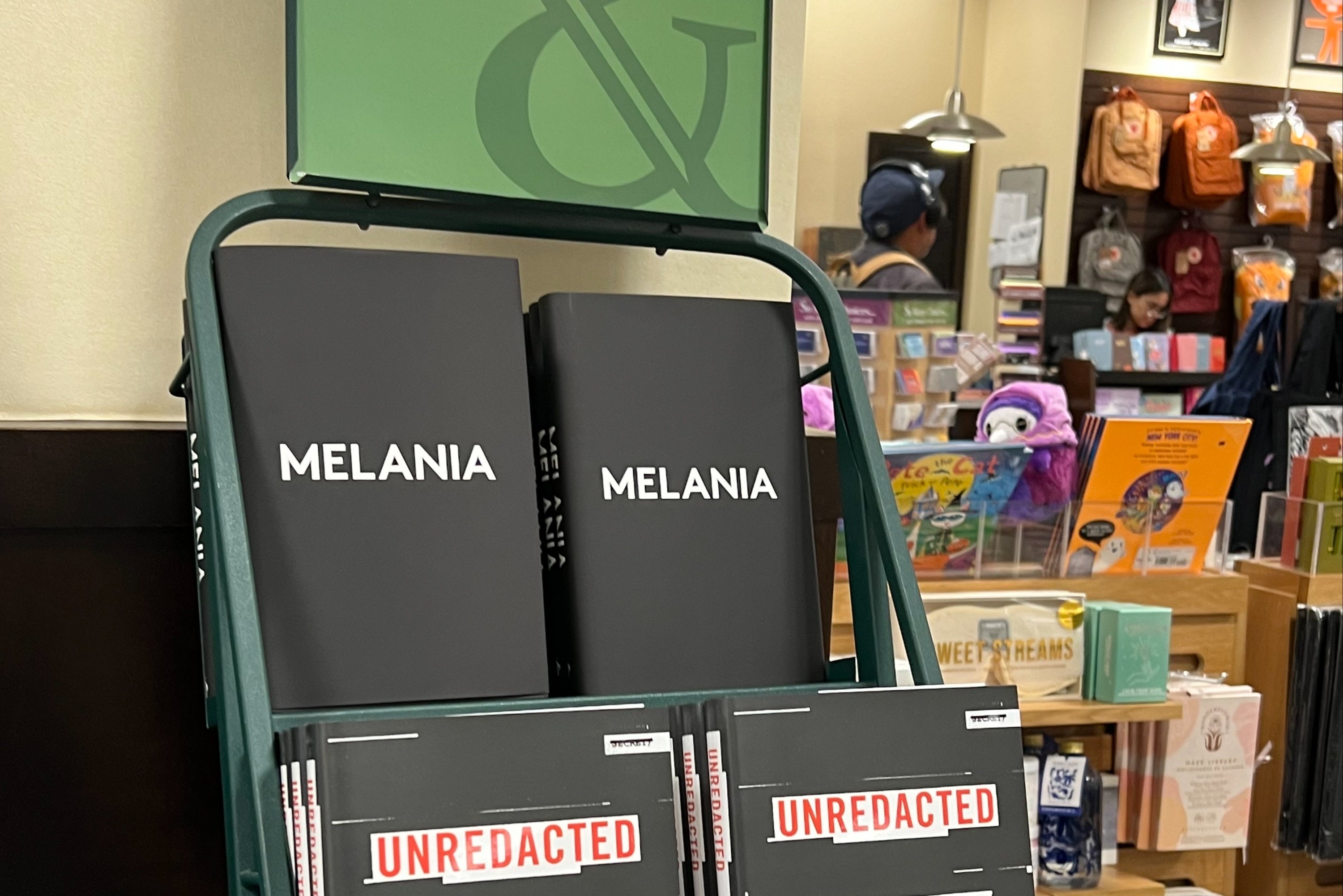 A major bookstore on New York’s Fifth Avenue only stocked minimal copies of Melania Trump’s memoir, even on its release day