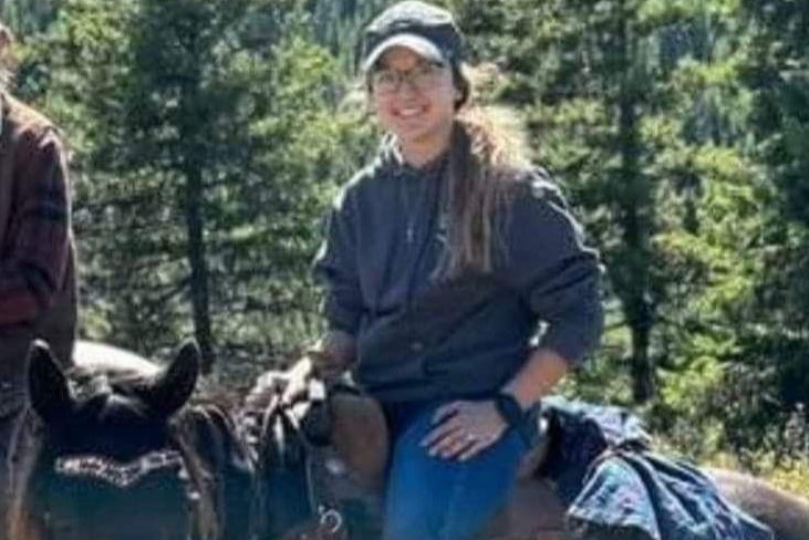 Meghan Rouns, 27, went missing near Helena, Montana on Friday. So far, officials have only found her phone and horse