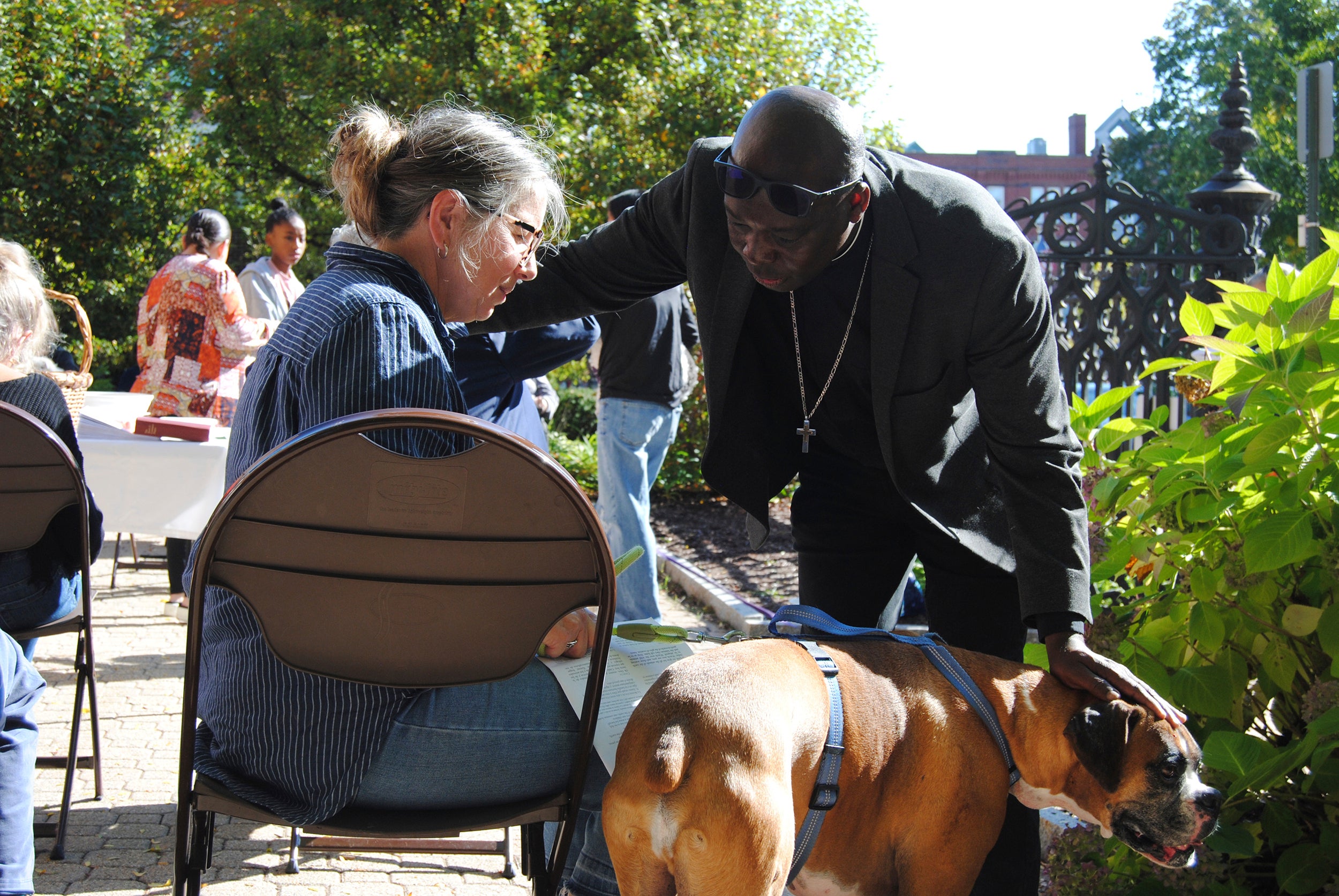 Pet Blessings Haitian Priest