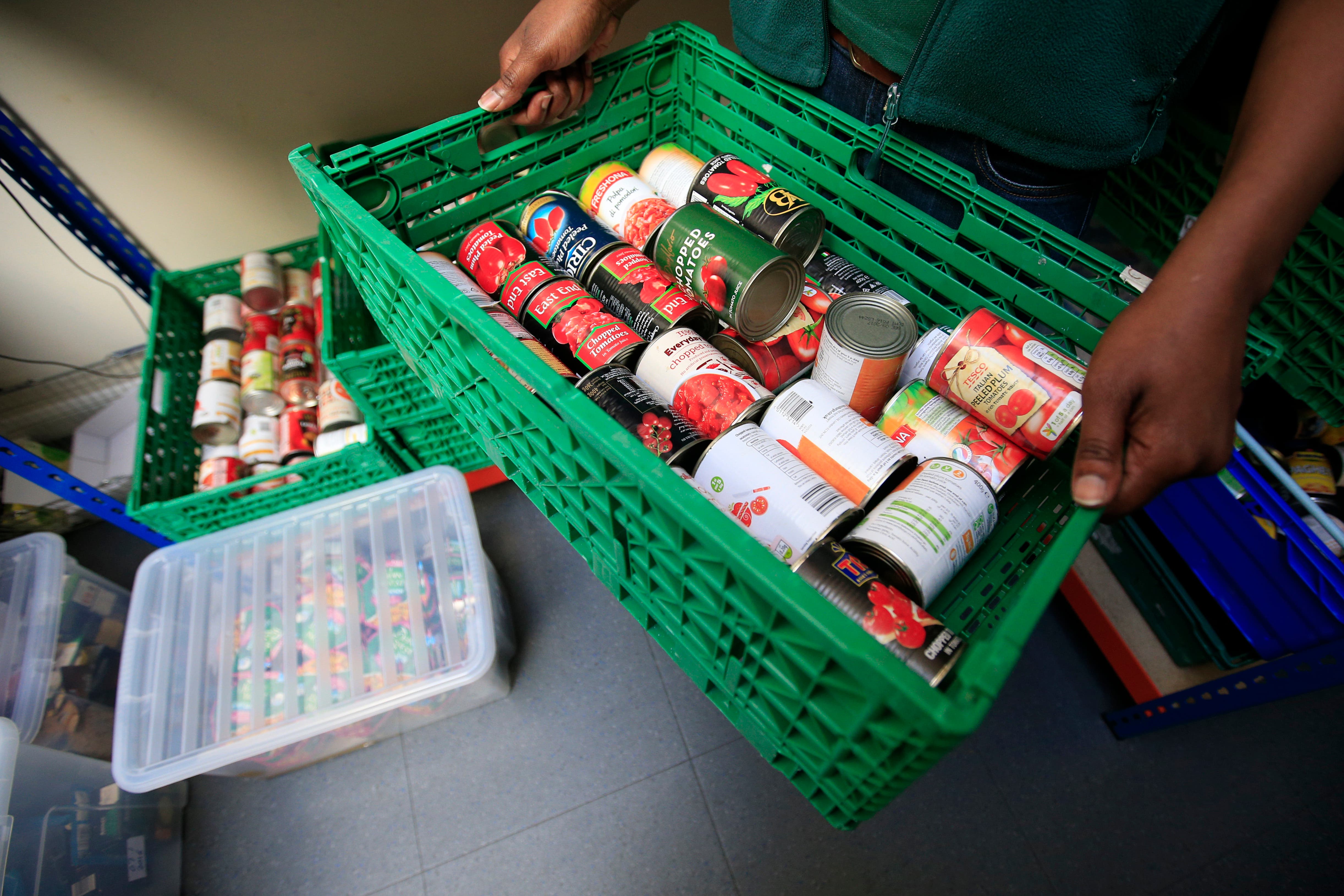 Trussel said said the number of people facing hunger and hardship today is 24% higher than it was 20 years ago (Jonathan Brady/PA)