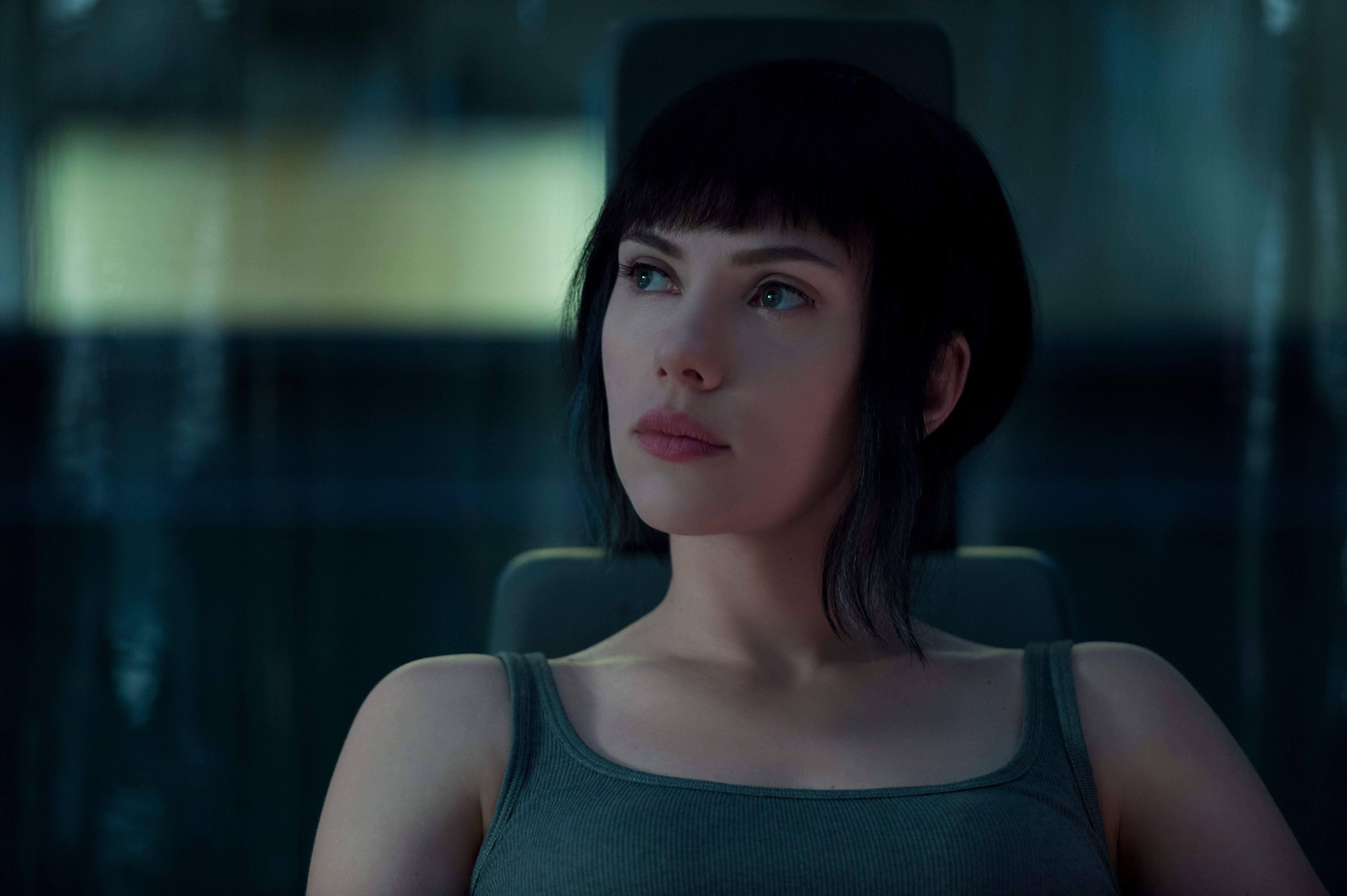 Scarlet Johansson in ‘Ghost in the Shell’