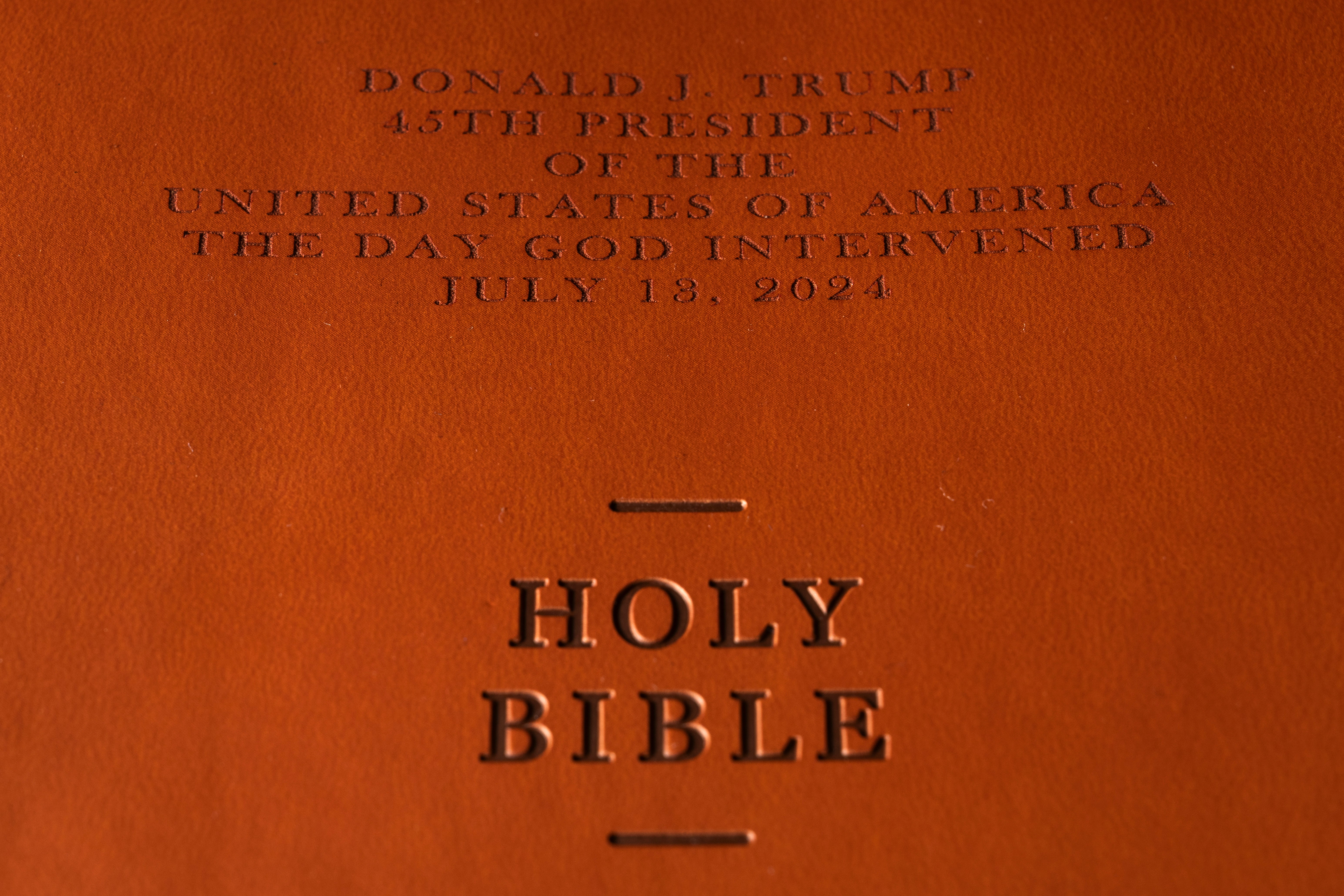 Election 2024 Trump Bibles China