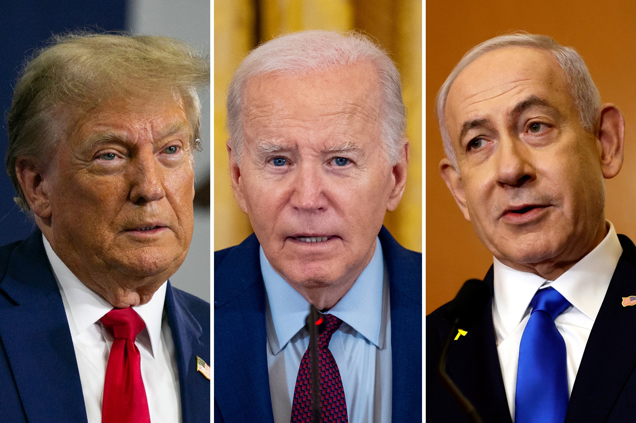 President Joe Biden doesn’t mince his words when it comes to talking about Trump and Netanyahu in private, according to the new book