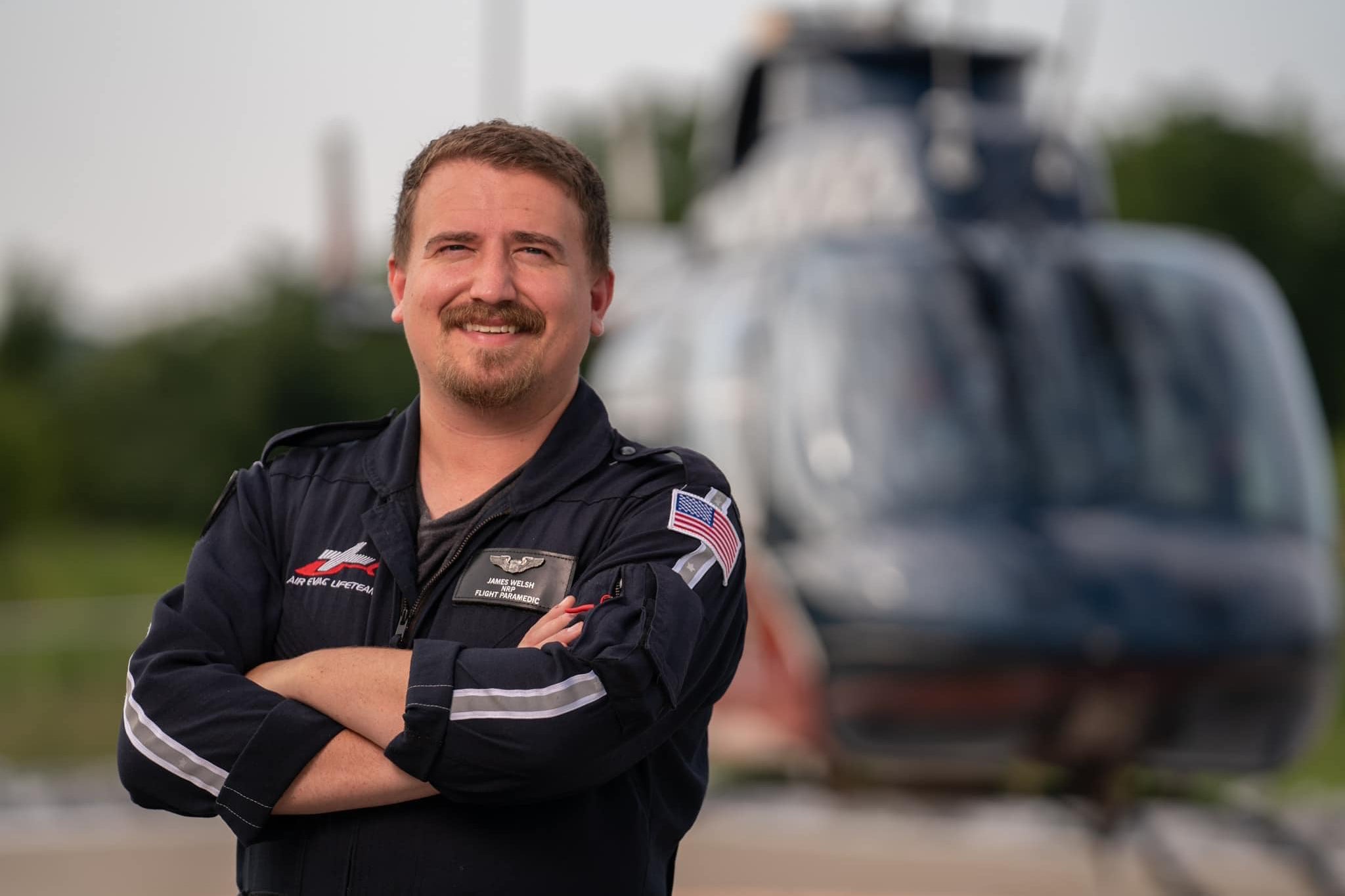 James Welsh, one of three members of Air Evac Lifeteam 133, killed