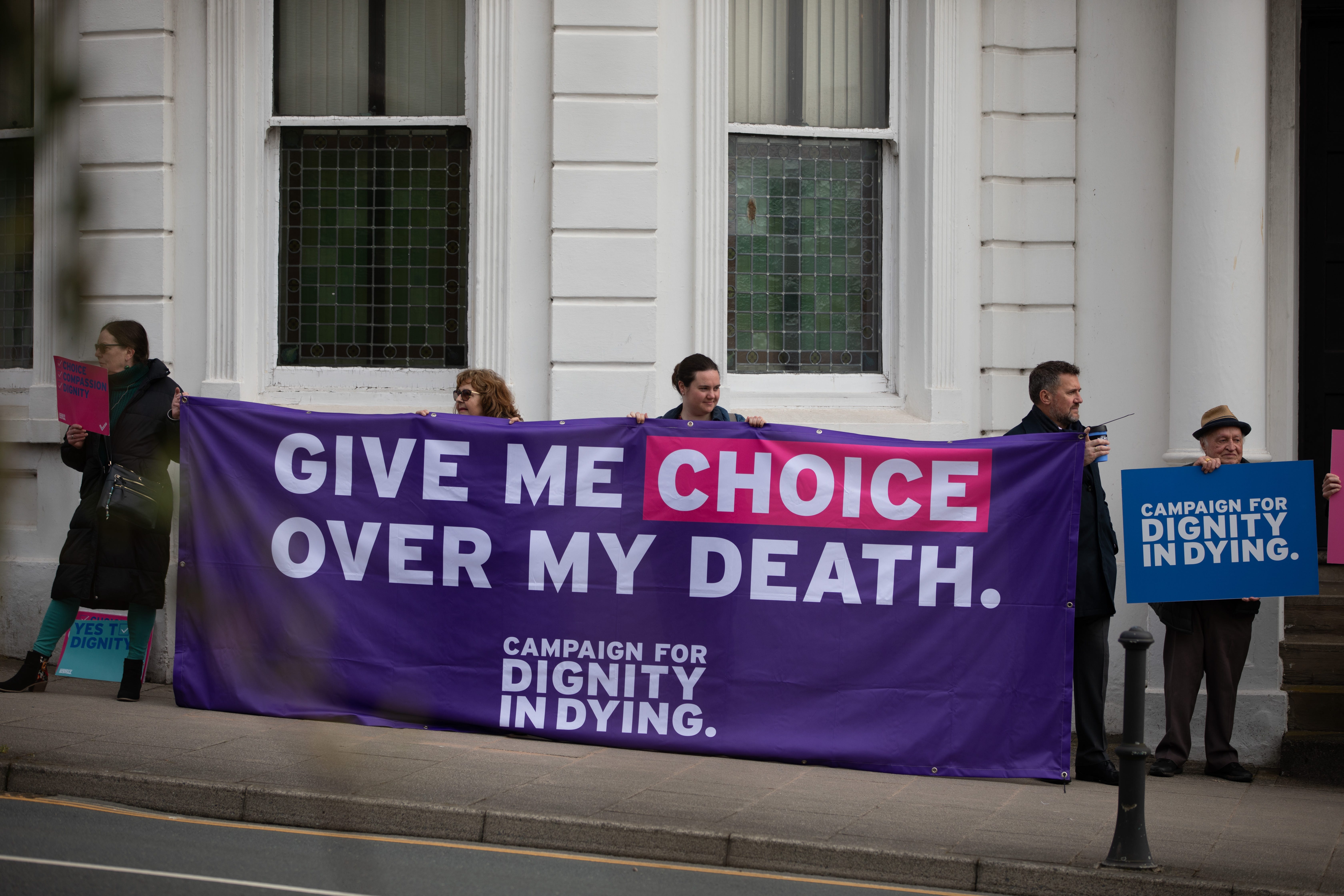 During Prime Minister’s Questions David Davis called on the Prime Minister to make sure any new assisted dying legislation is ‘right first time’ (Lee Notman/PA)