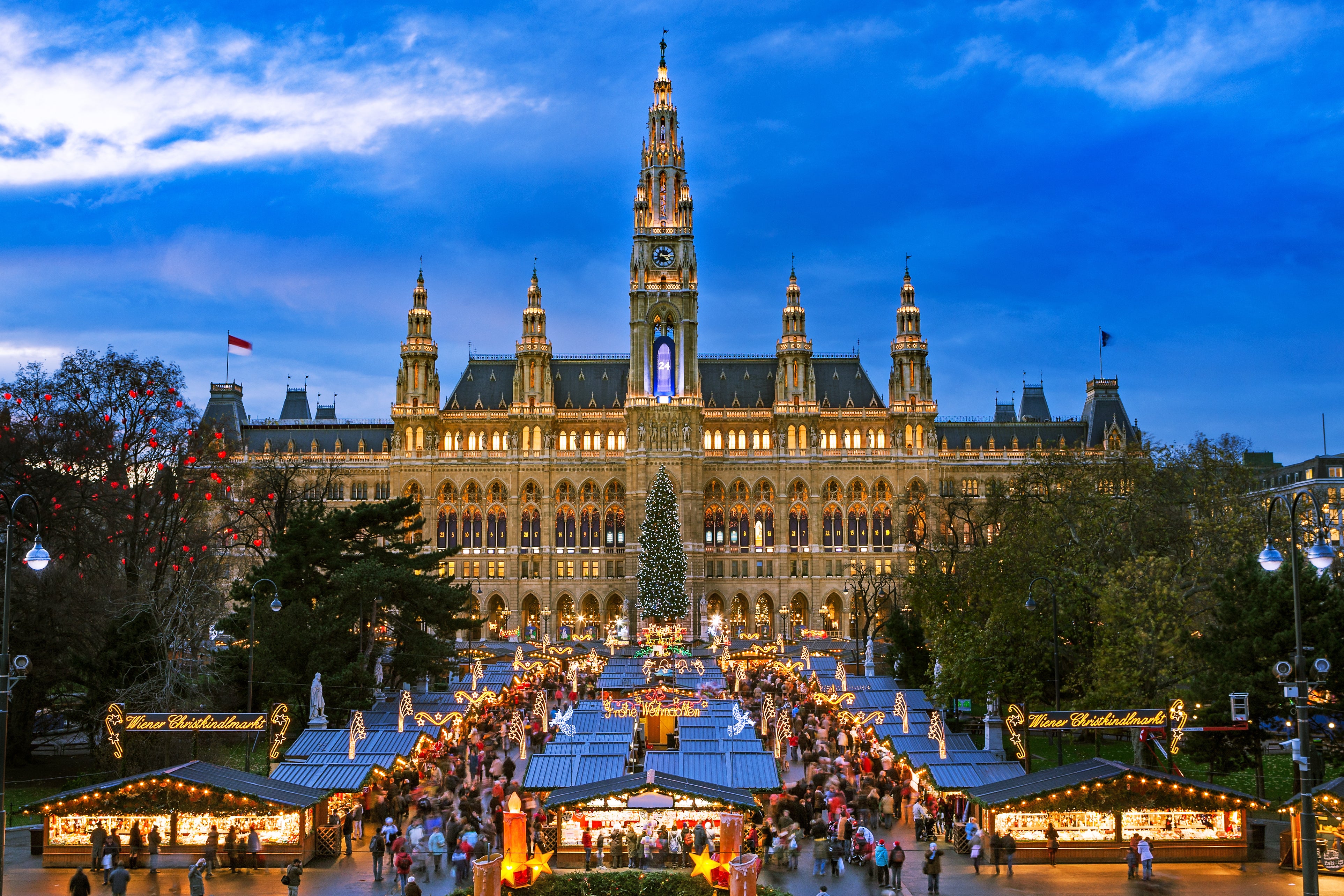 Vienna is known for its numerous Christmas markets