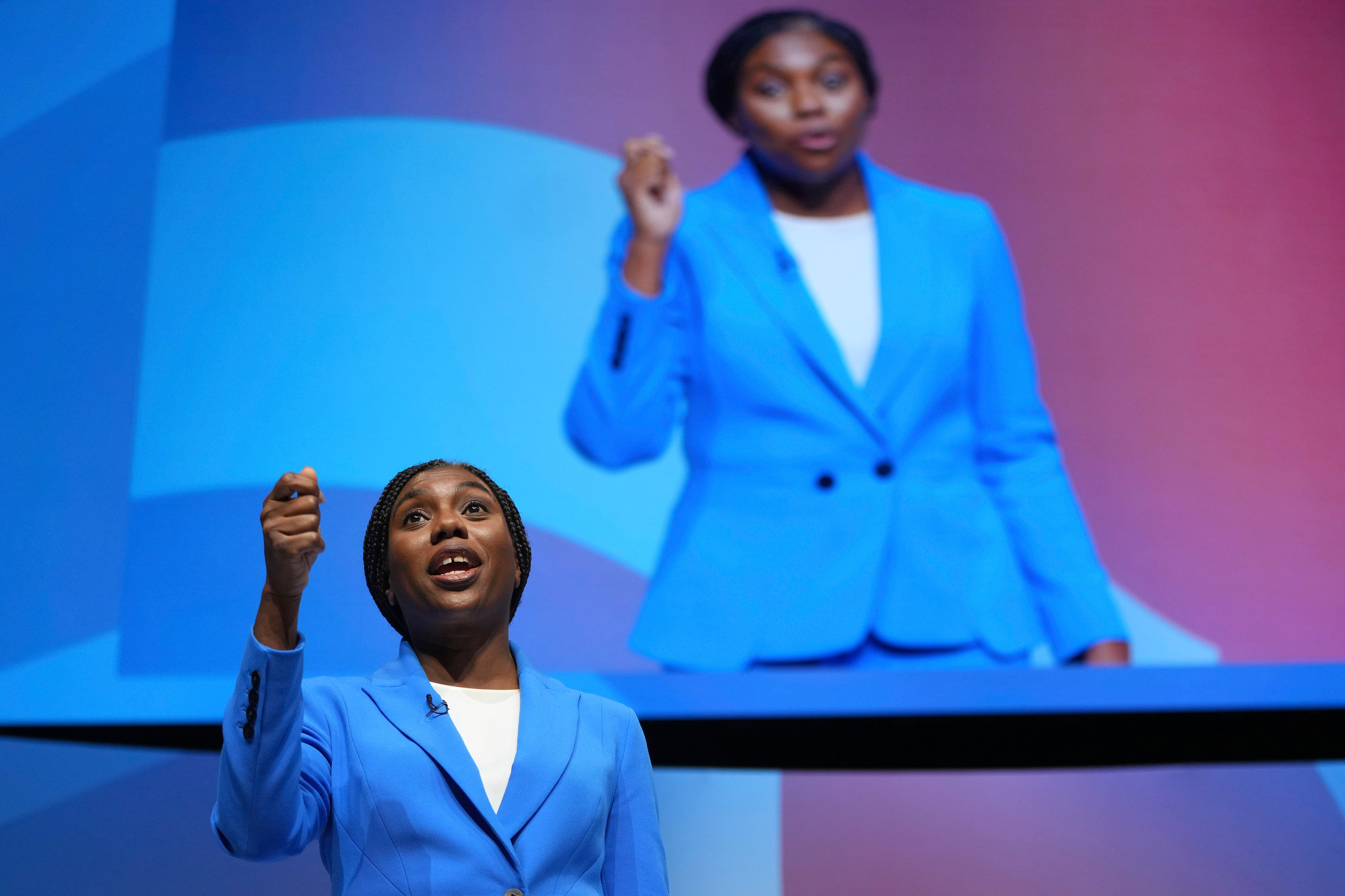 Kemi Badenoch served as international trade secretary before taking up her role business and trade secretary