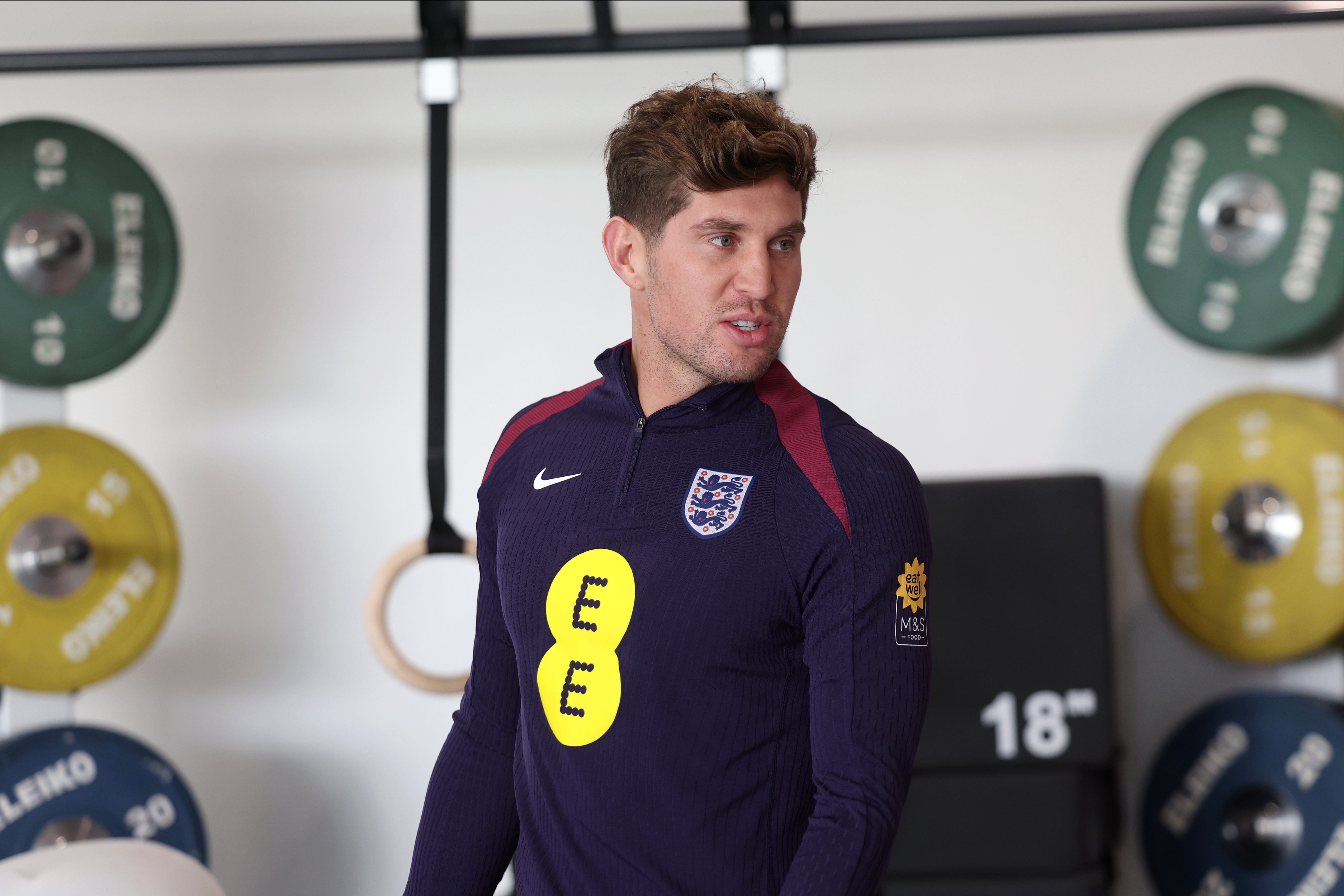 John Stones is ignoring Manchester City’s off-field problems while in England camp