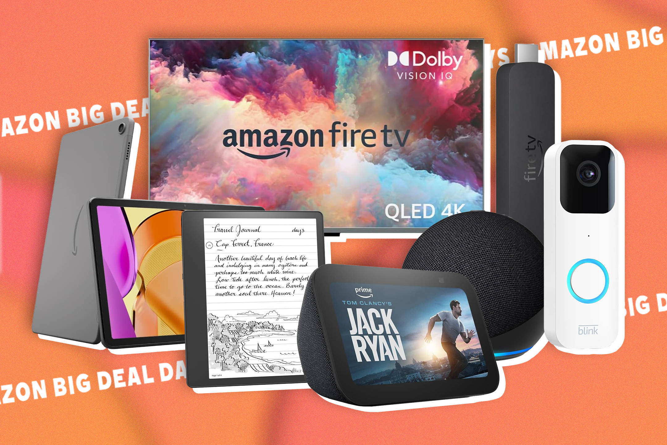 Amazon’s own devices include everything from televisions and streaming sticks to e-readers, smart speakers and more