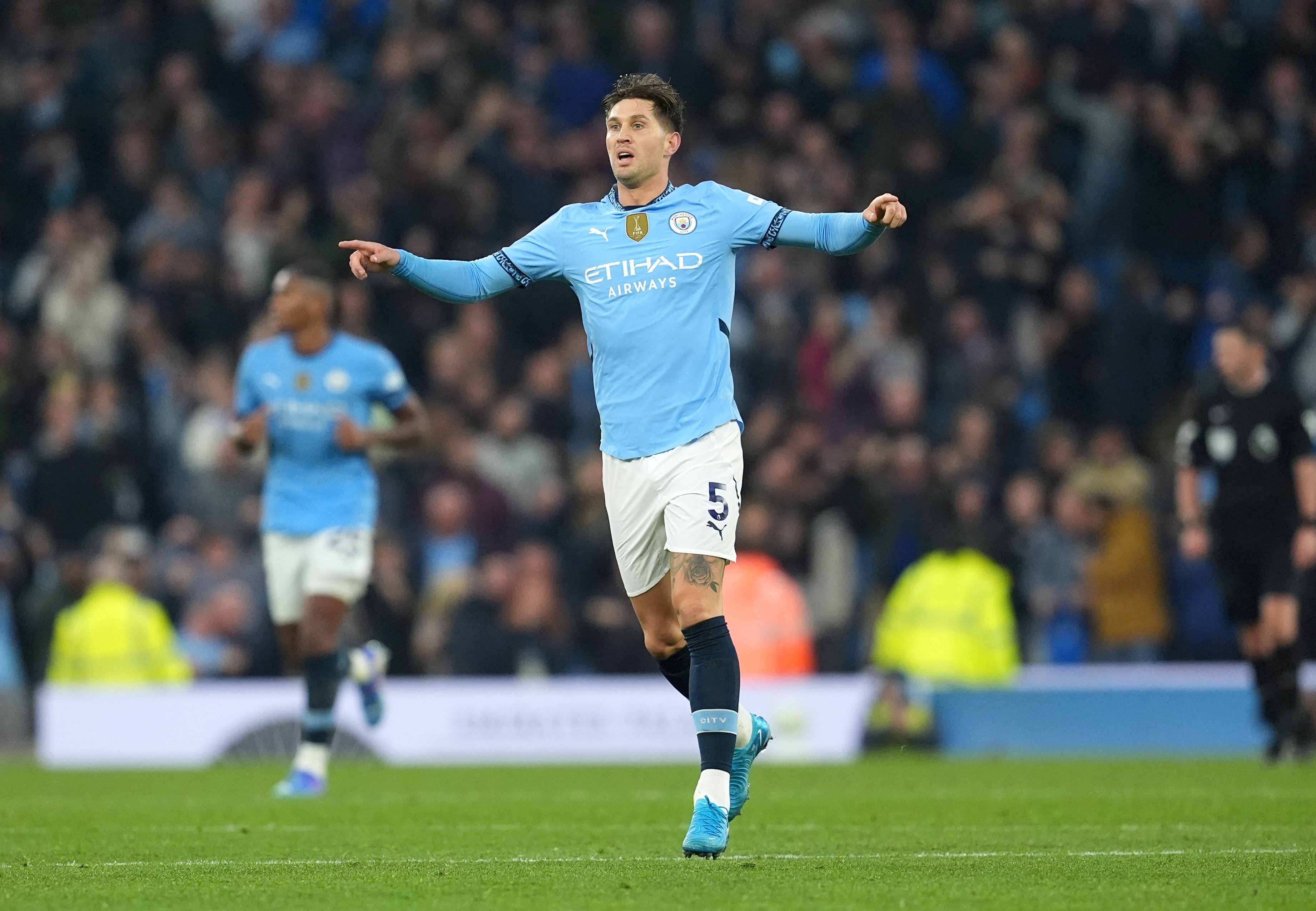 John Stones recently scored Manchester City’s equaliser against Arsenal (Martin Rickett/PA)